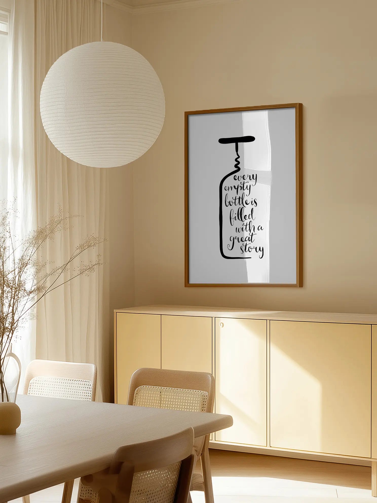 Every Empty Bottles Filled With A Great Story Poster