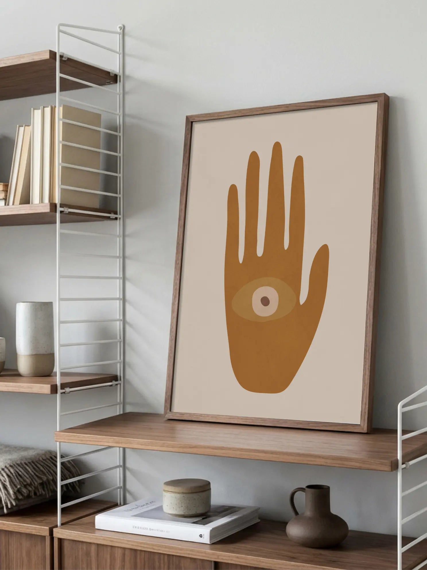 Eye in Hand Poster