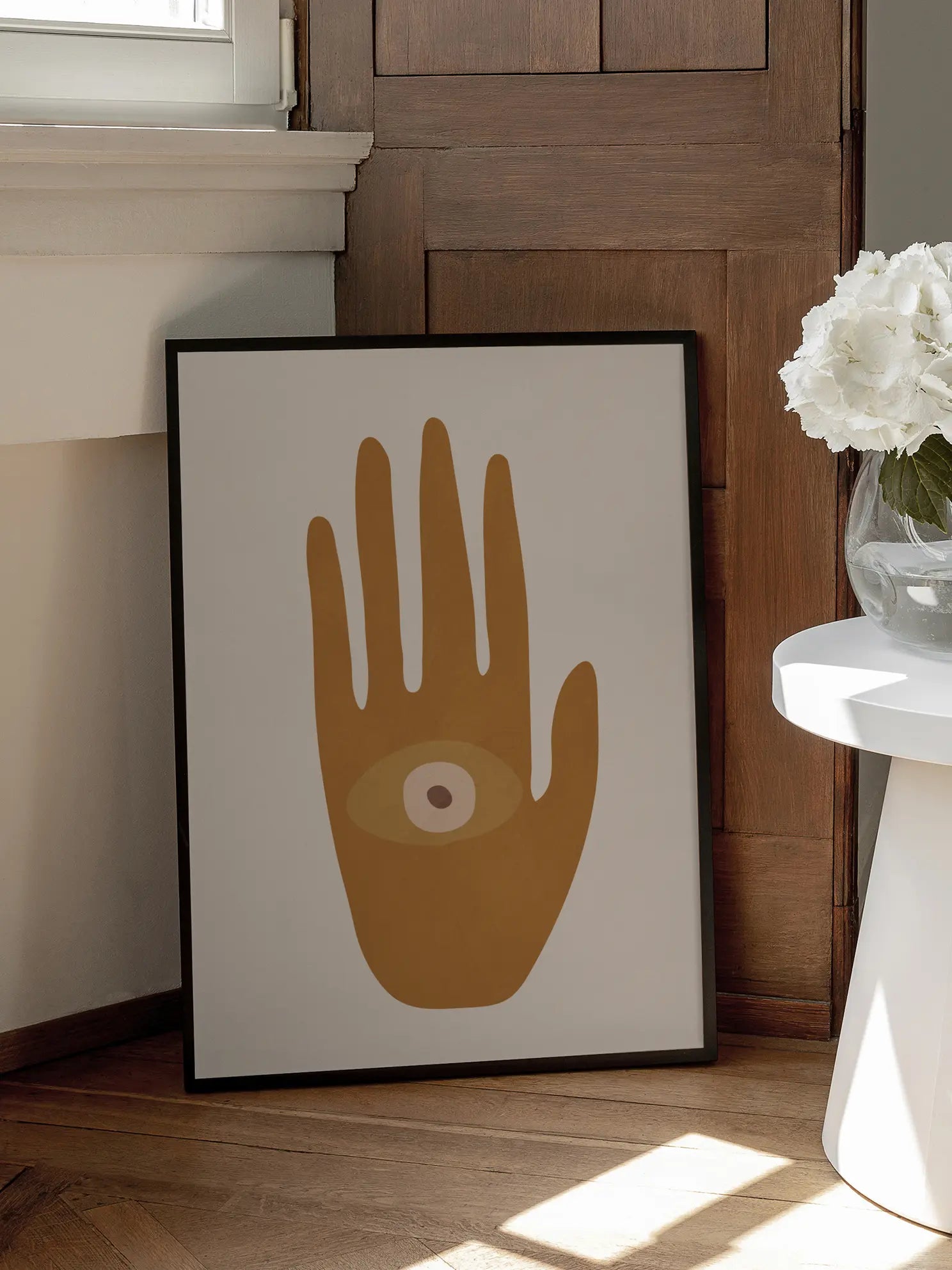 Eye in Hand Poster