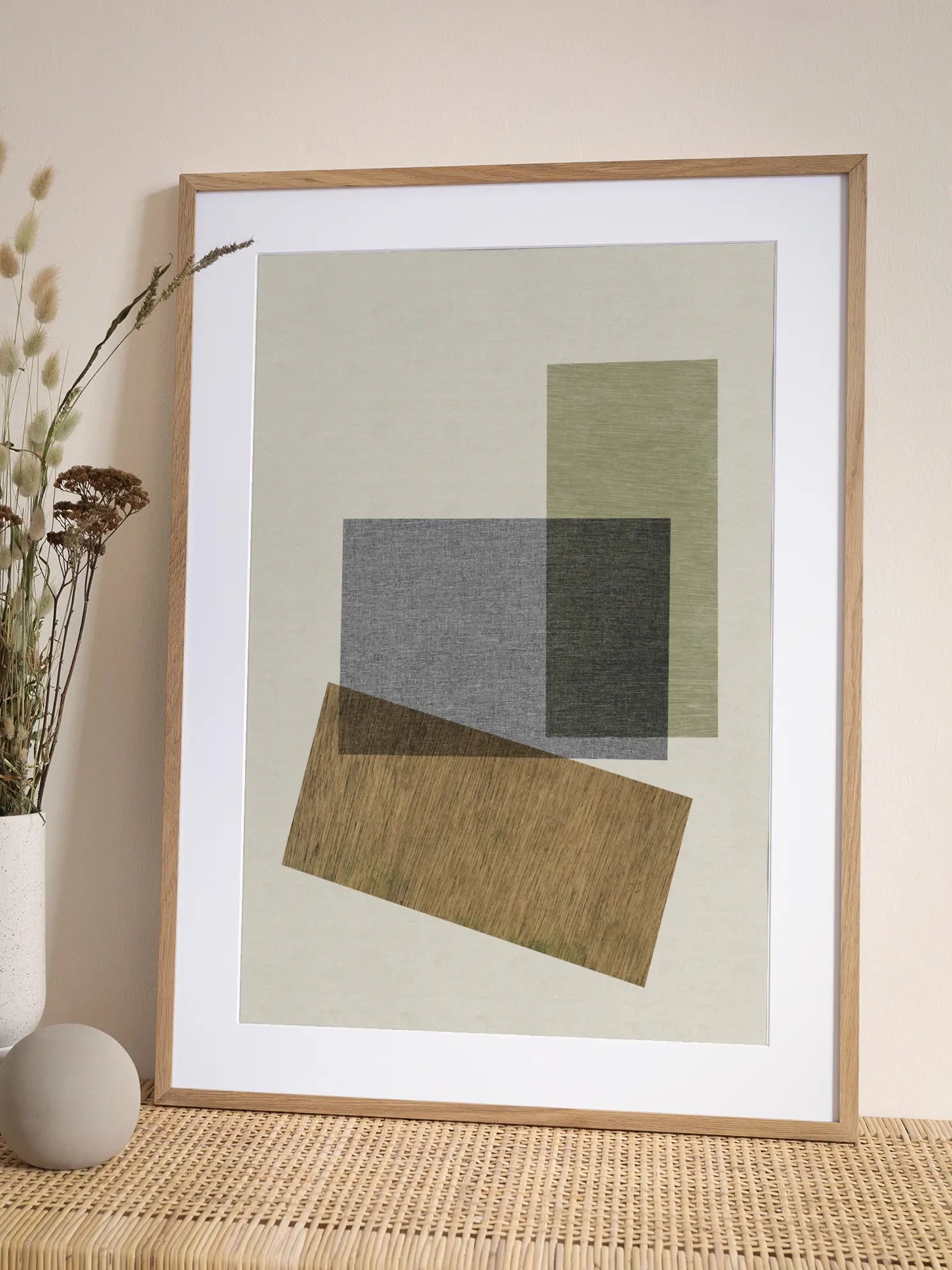 Fabric Blocks Poster