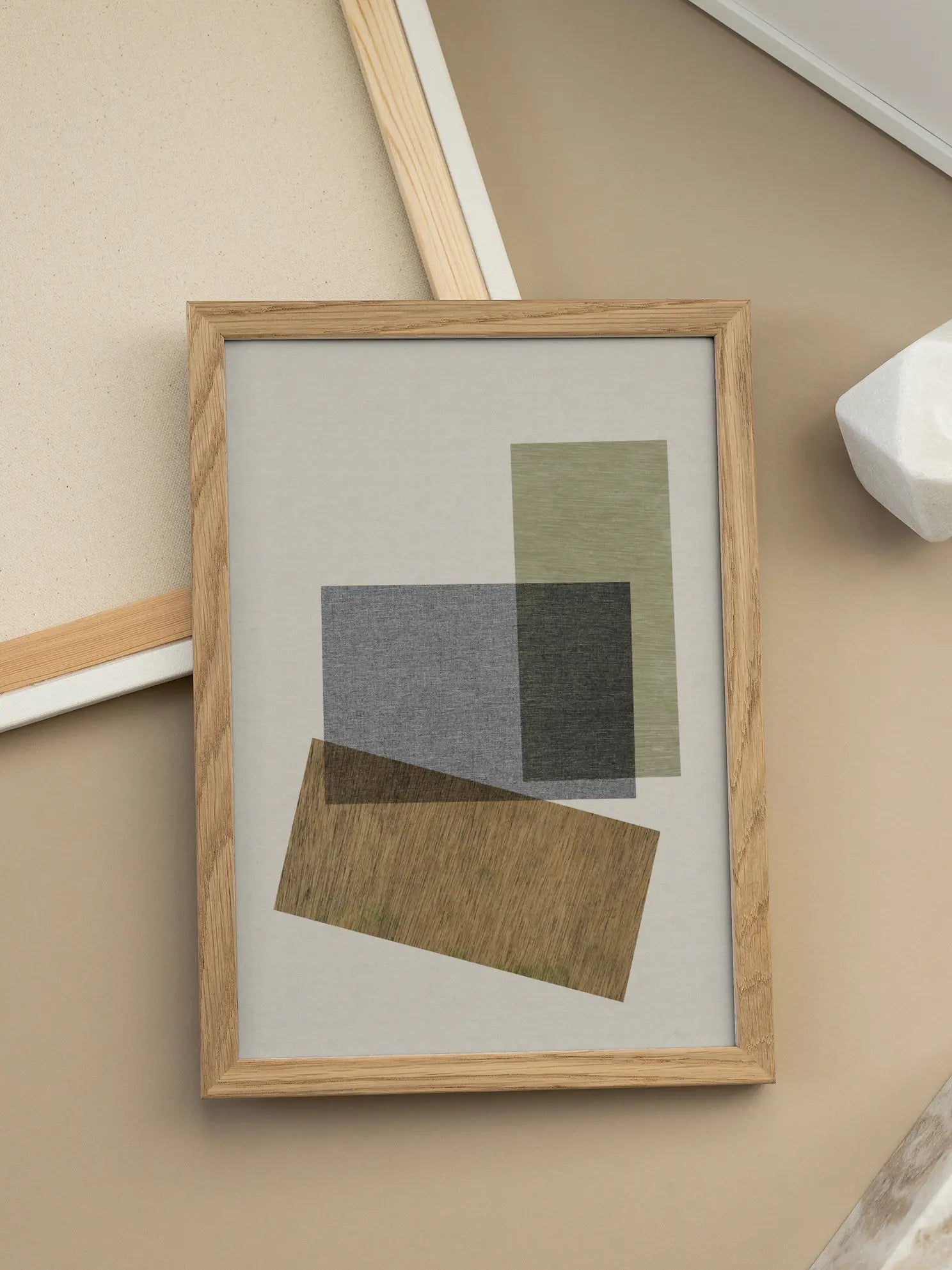 Fabric Blocks Poster