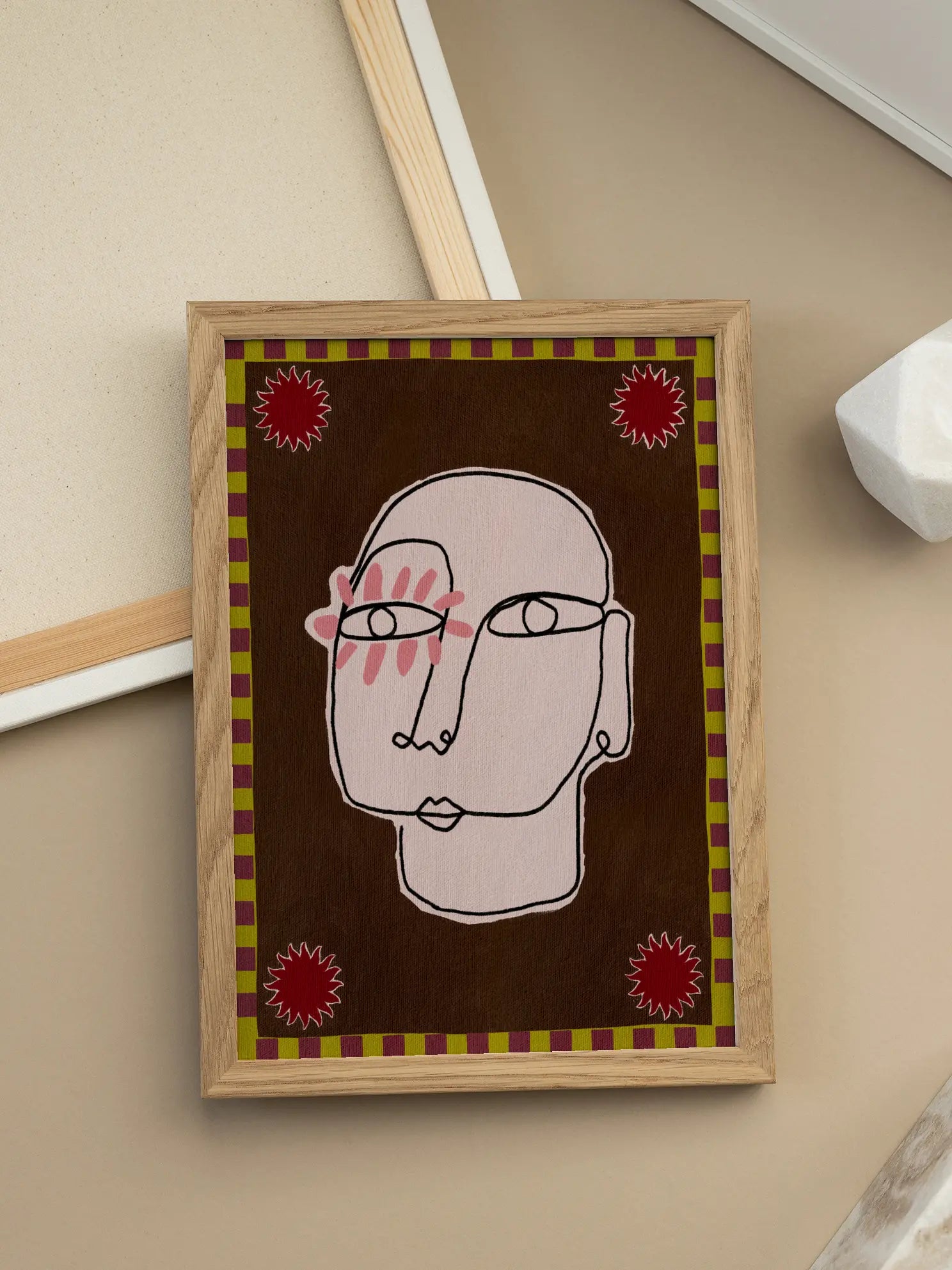Face of a Goddess Poster