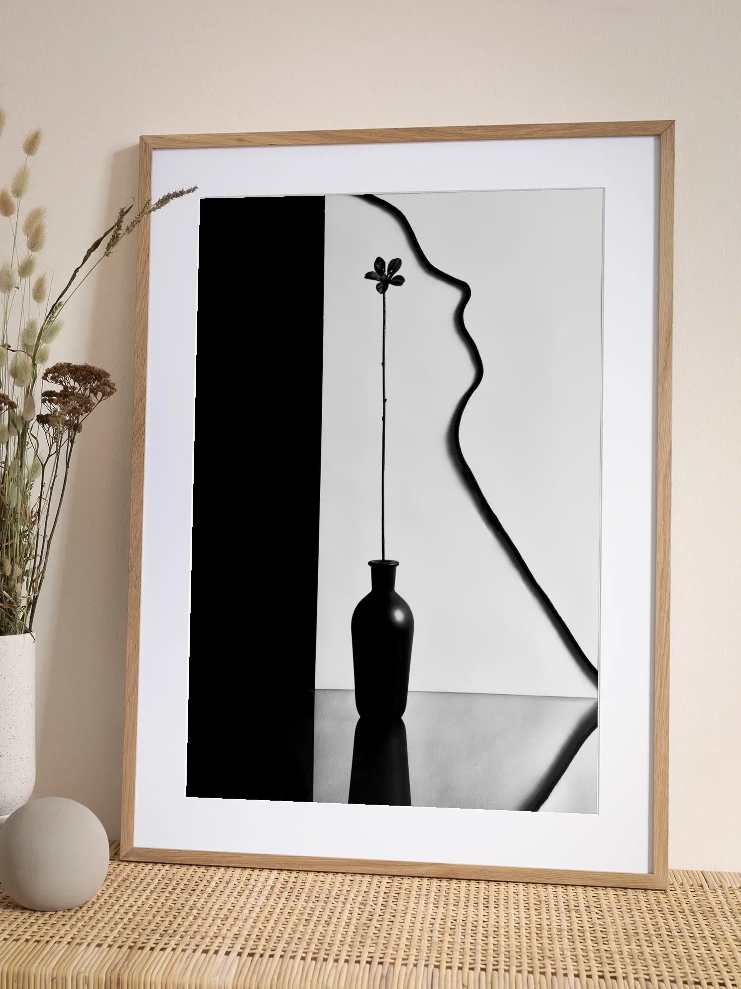 Face Shadow Poster