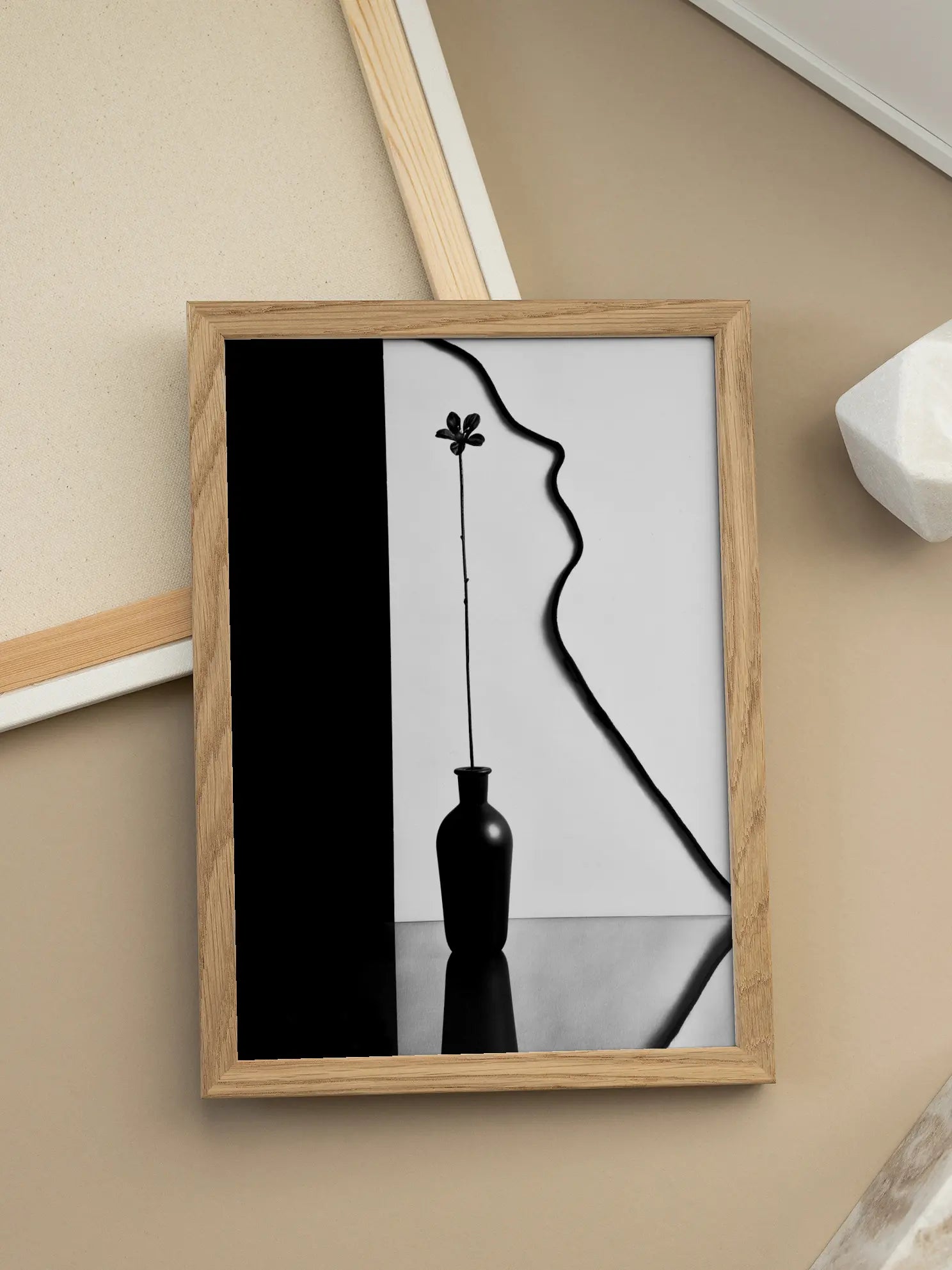 Face Shadow Poster