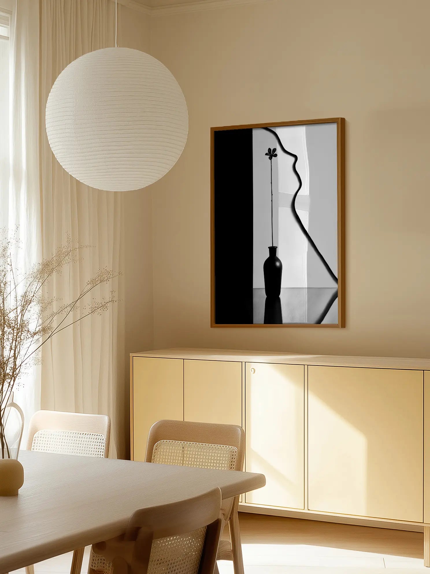 Face Shadow Poster