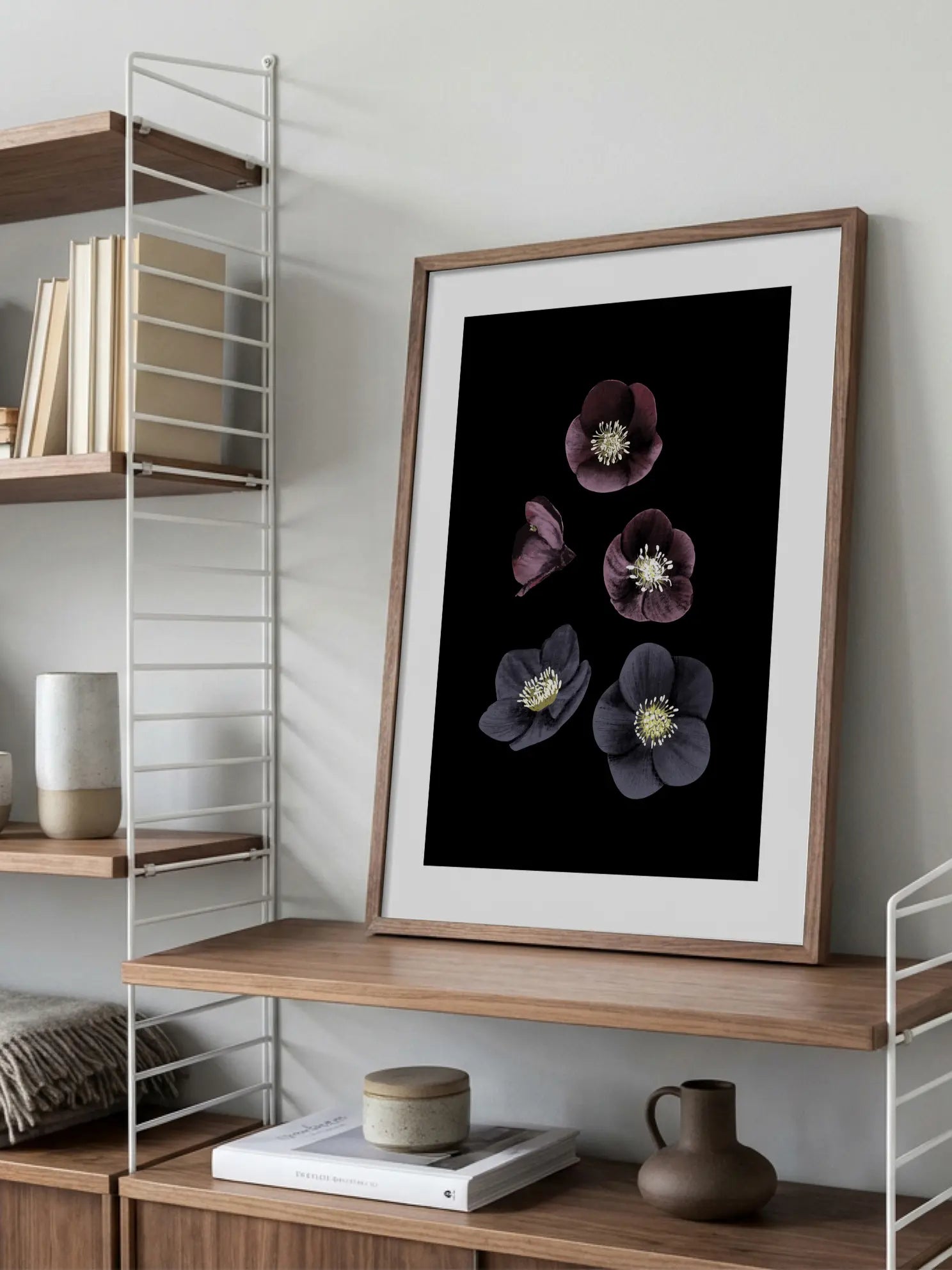 Fallen Hellebore Poster