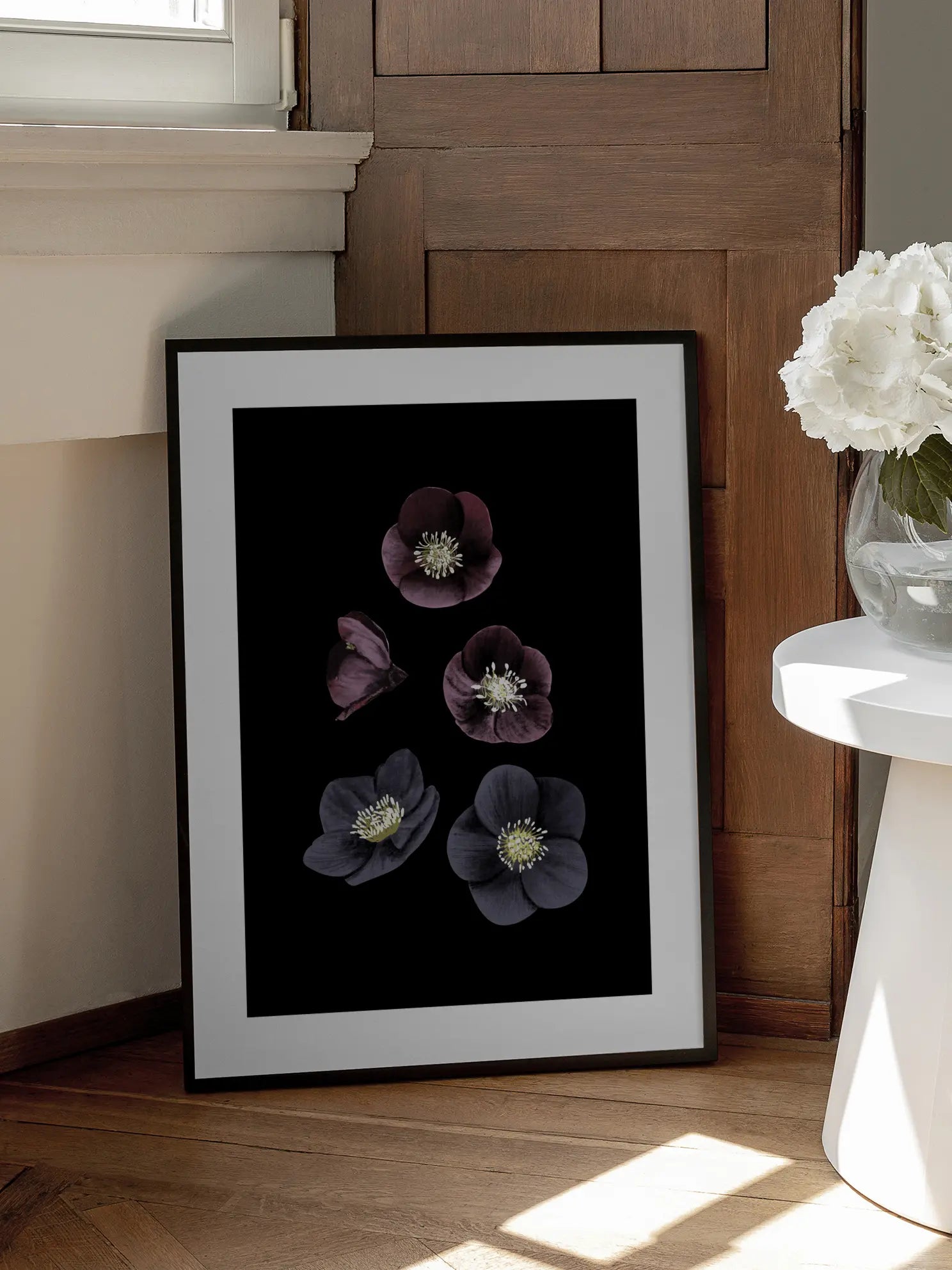 Fallen Hellebore Poster