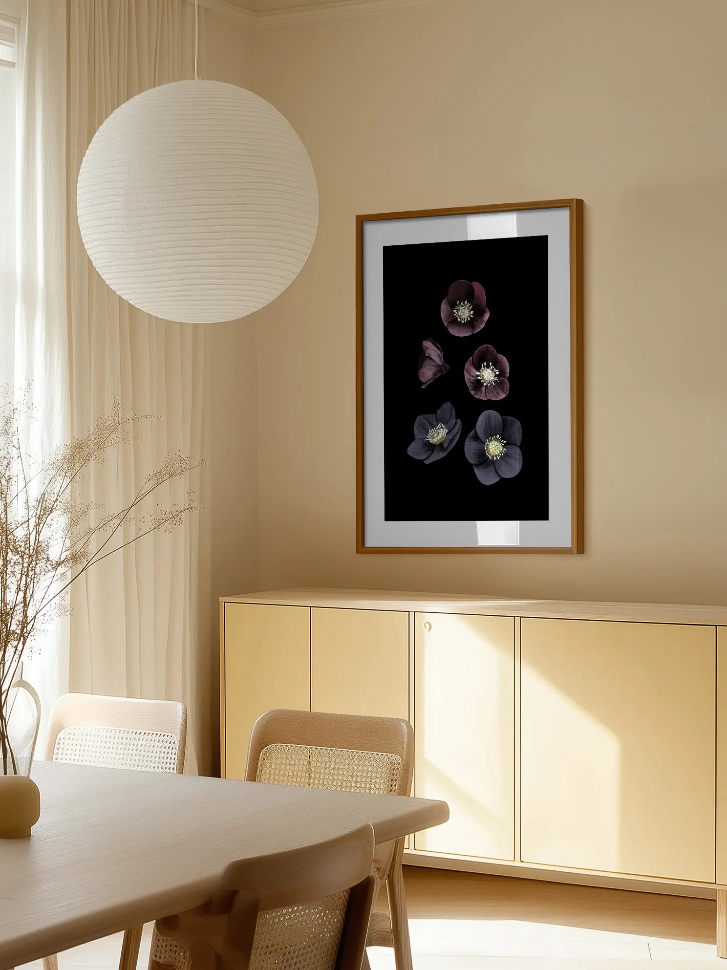 Fallen Hellebore Poster