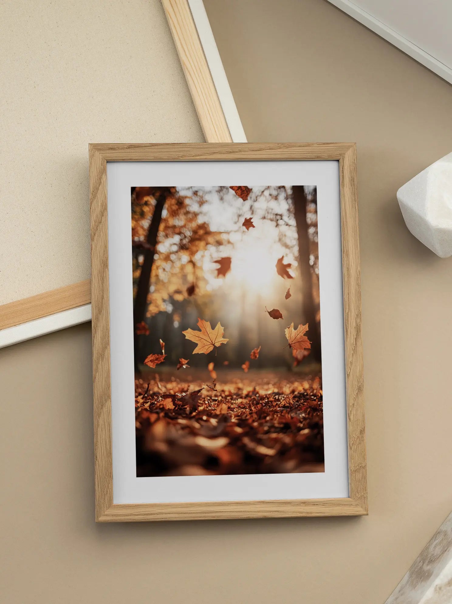 Falling Leaves Poster