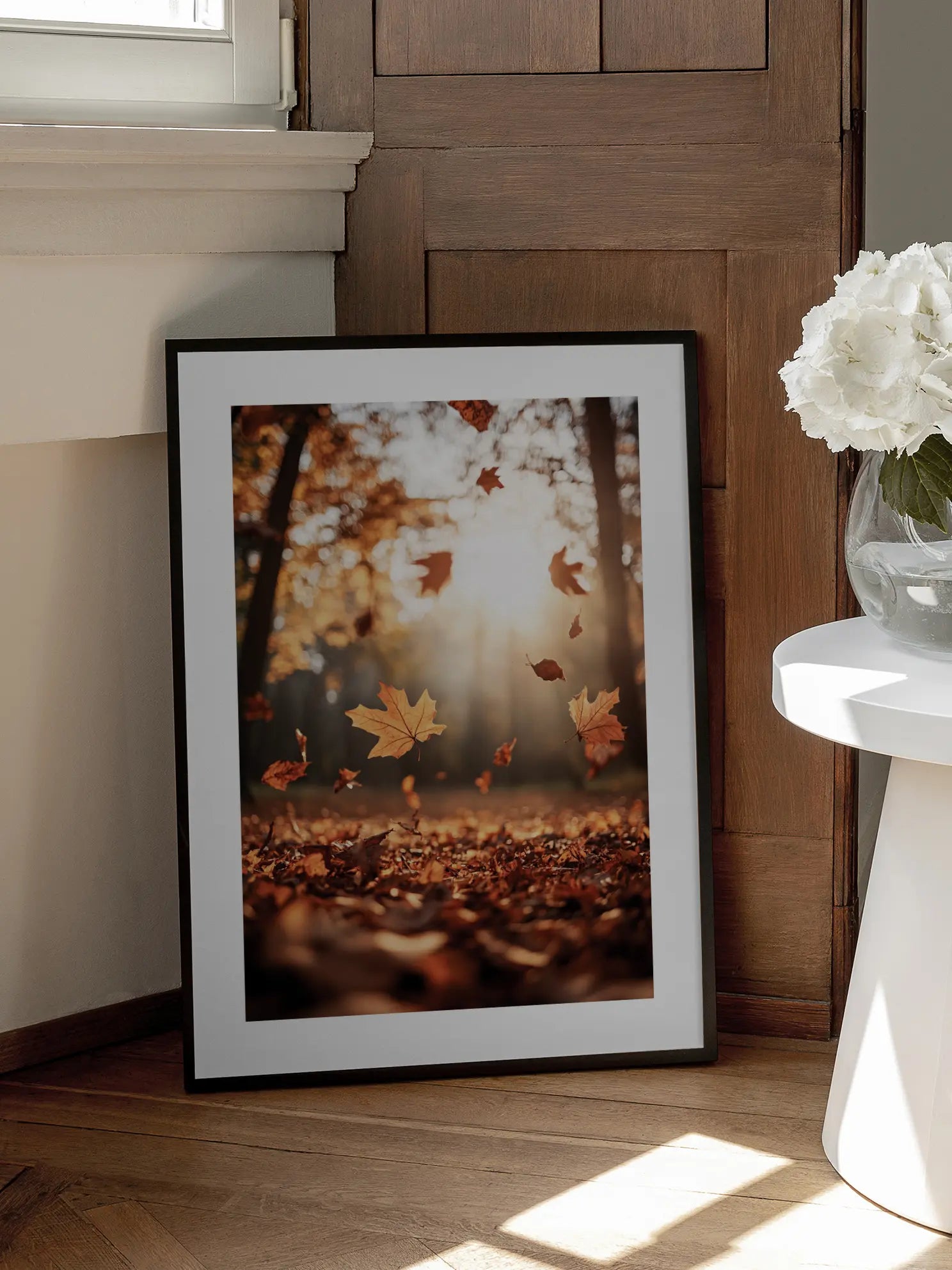 Falling Leaves Poster