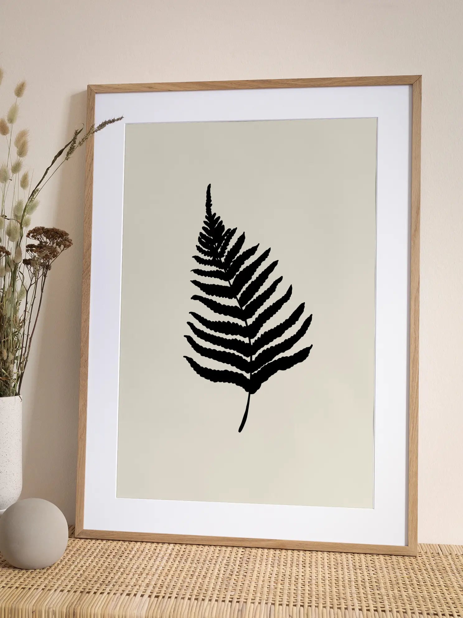 Fern Leaf Poster