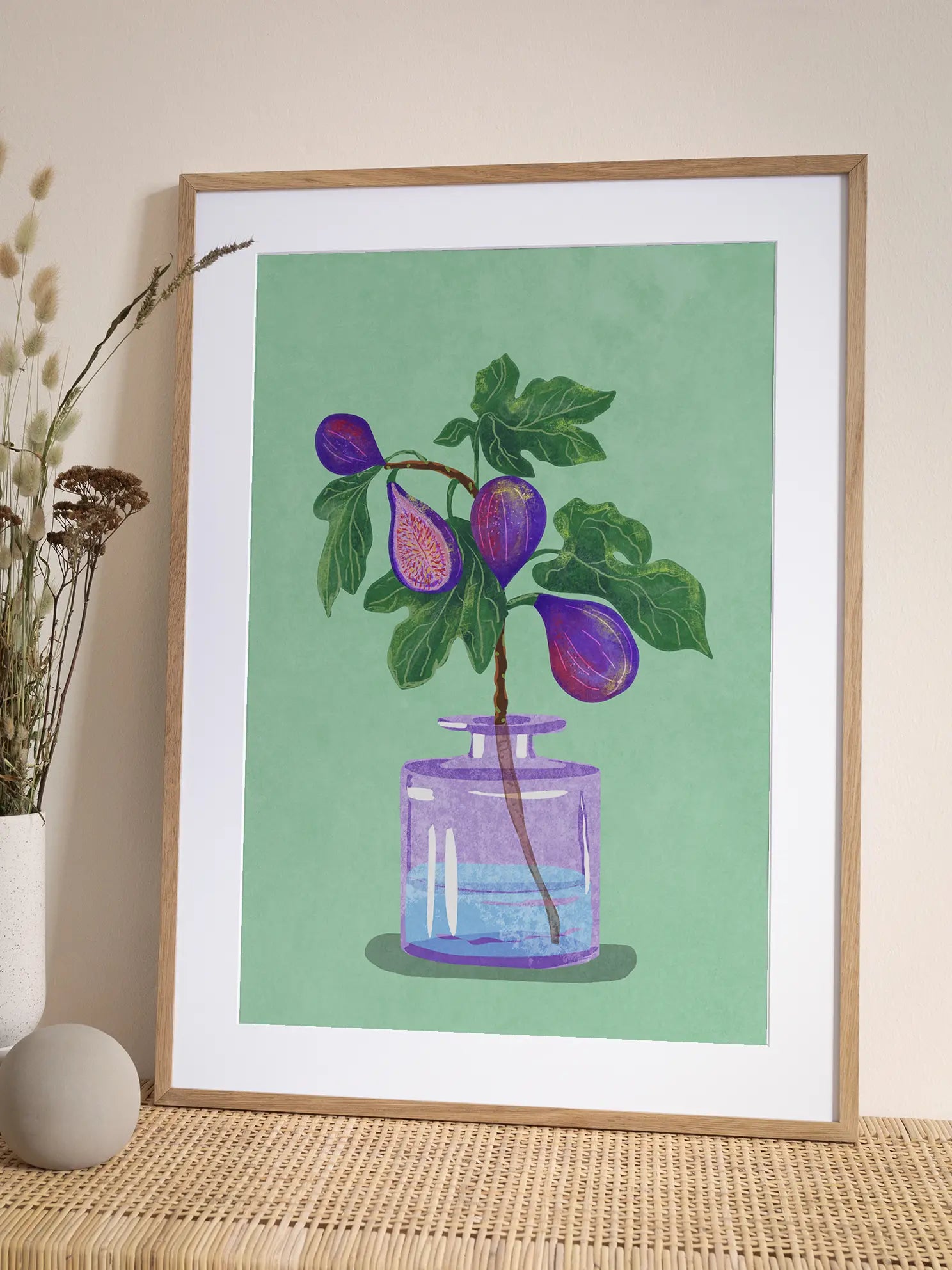 Fig Branch Poster