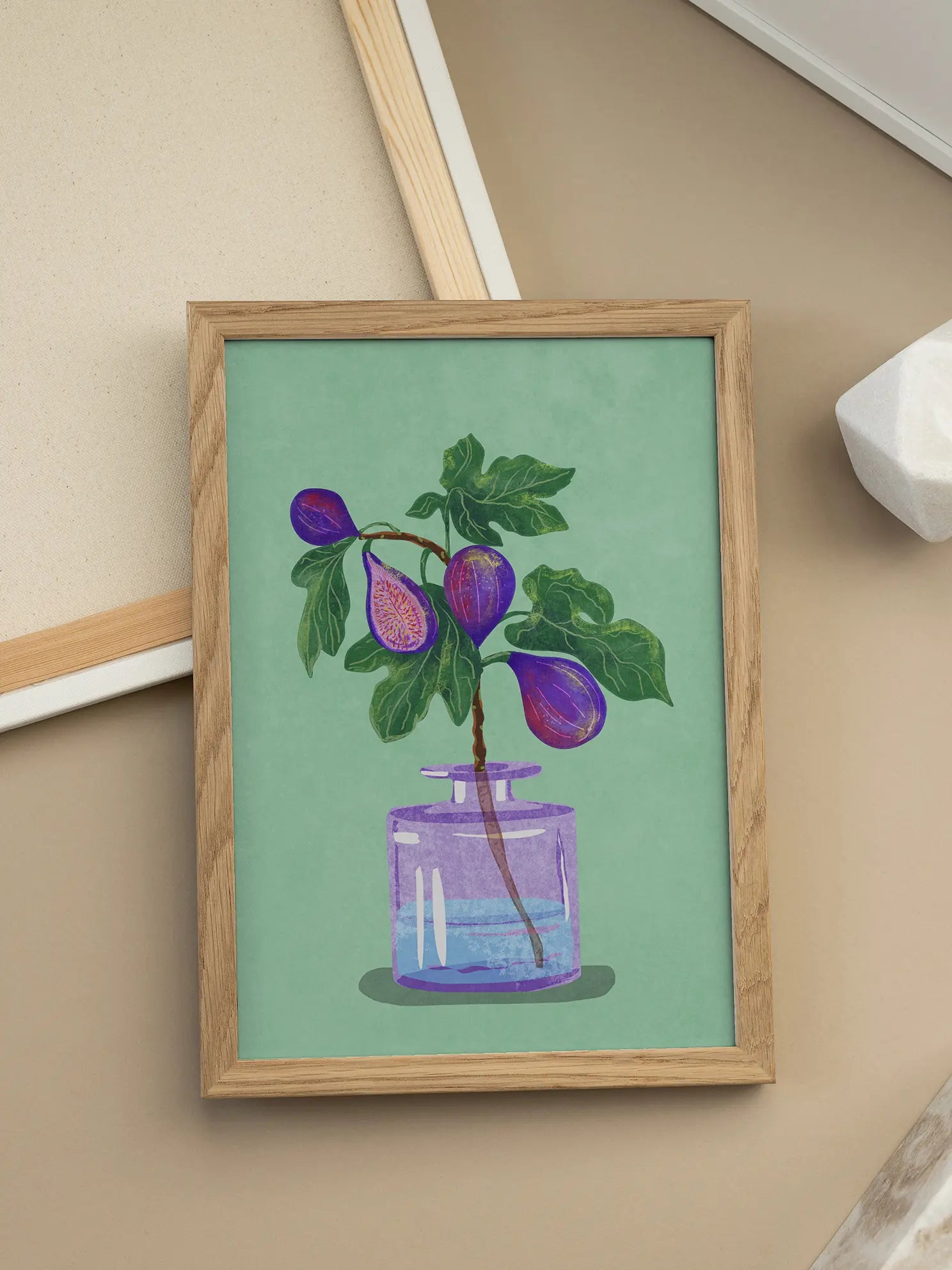 Fig Branch Poster