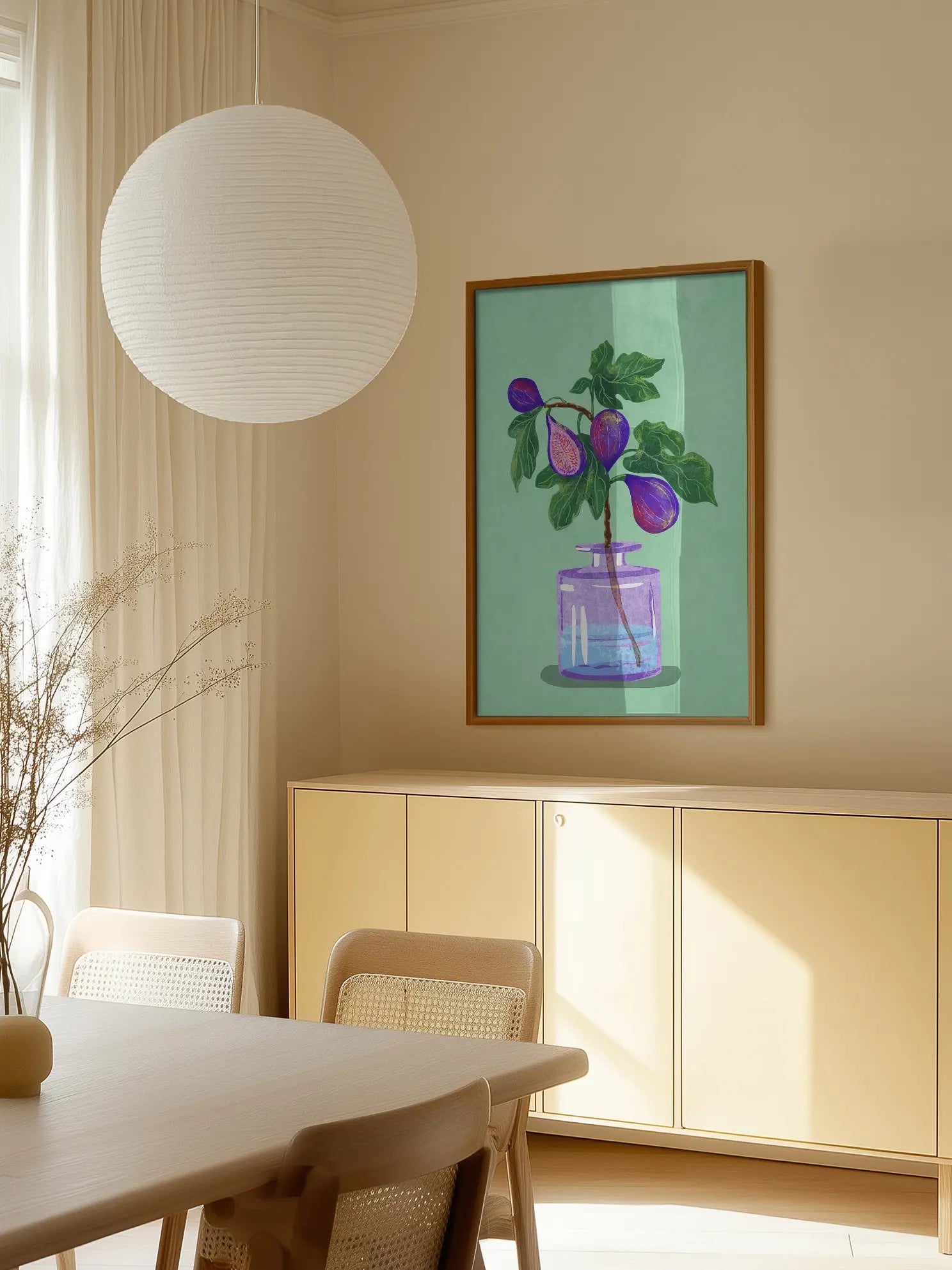 Fig Branch Poster