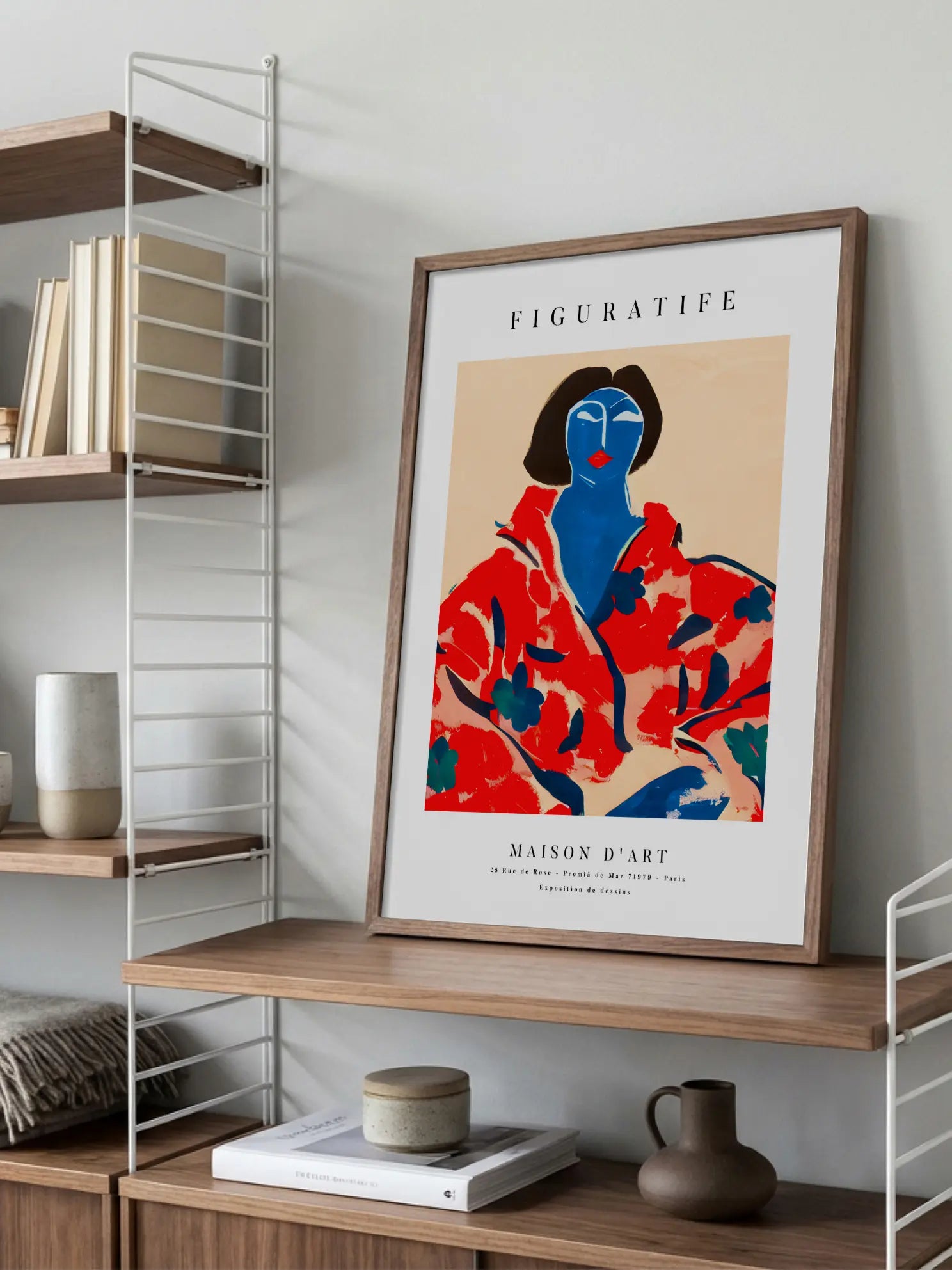 Figurative Maison d'art Poster