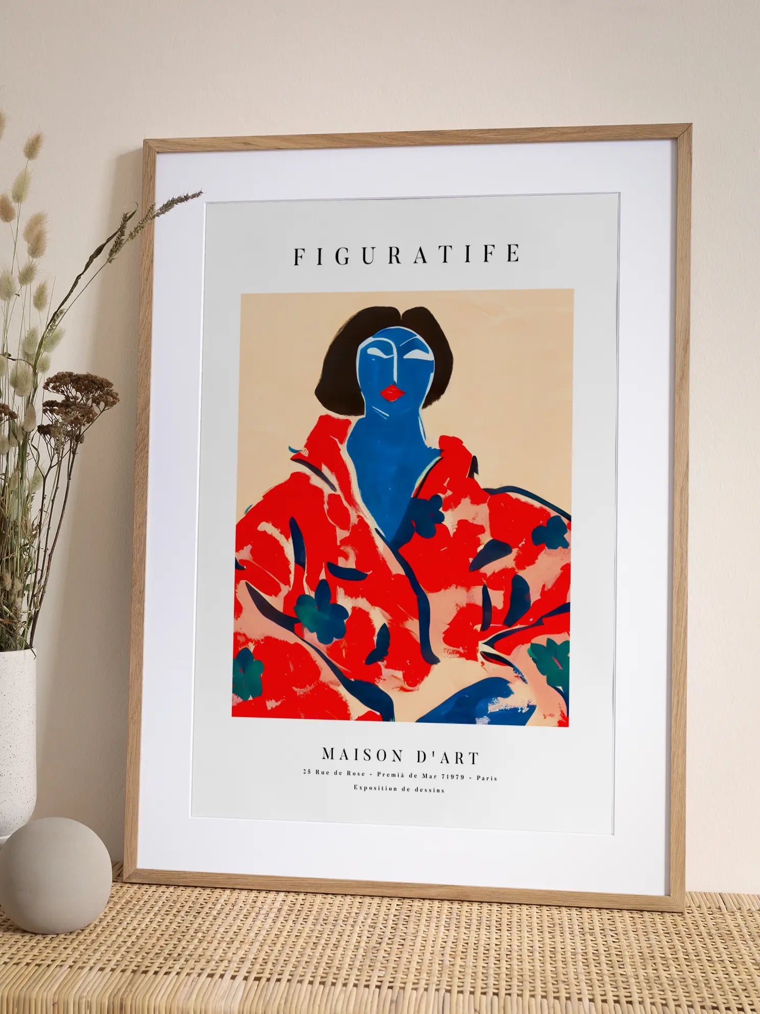 Figurative Maison d'art Poster