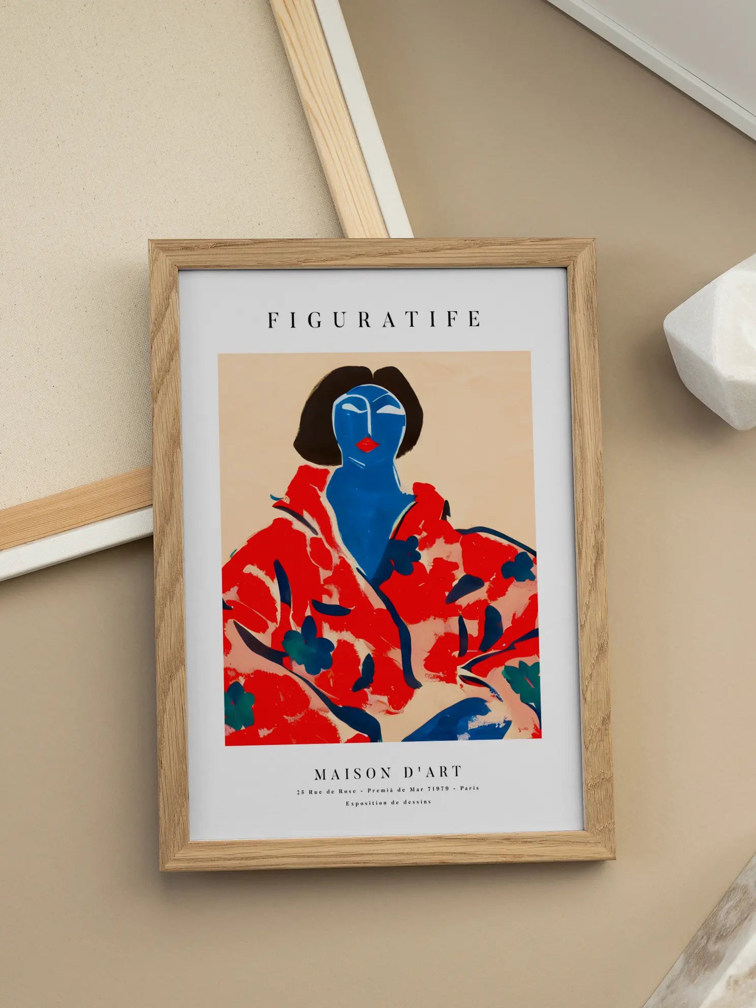 Figurative Maison d'art Poster