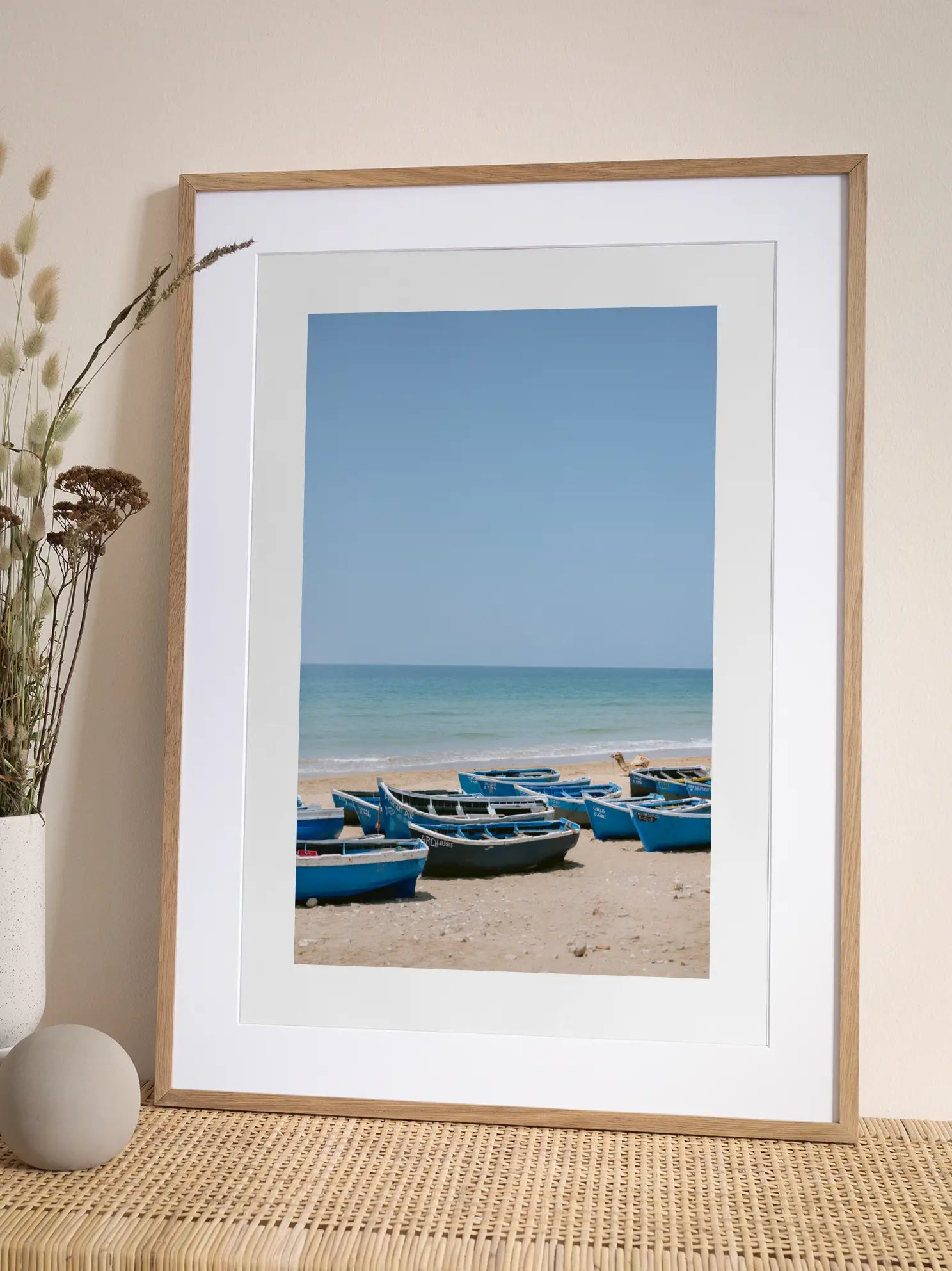 Fishermen's Beach Poster