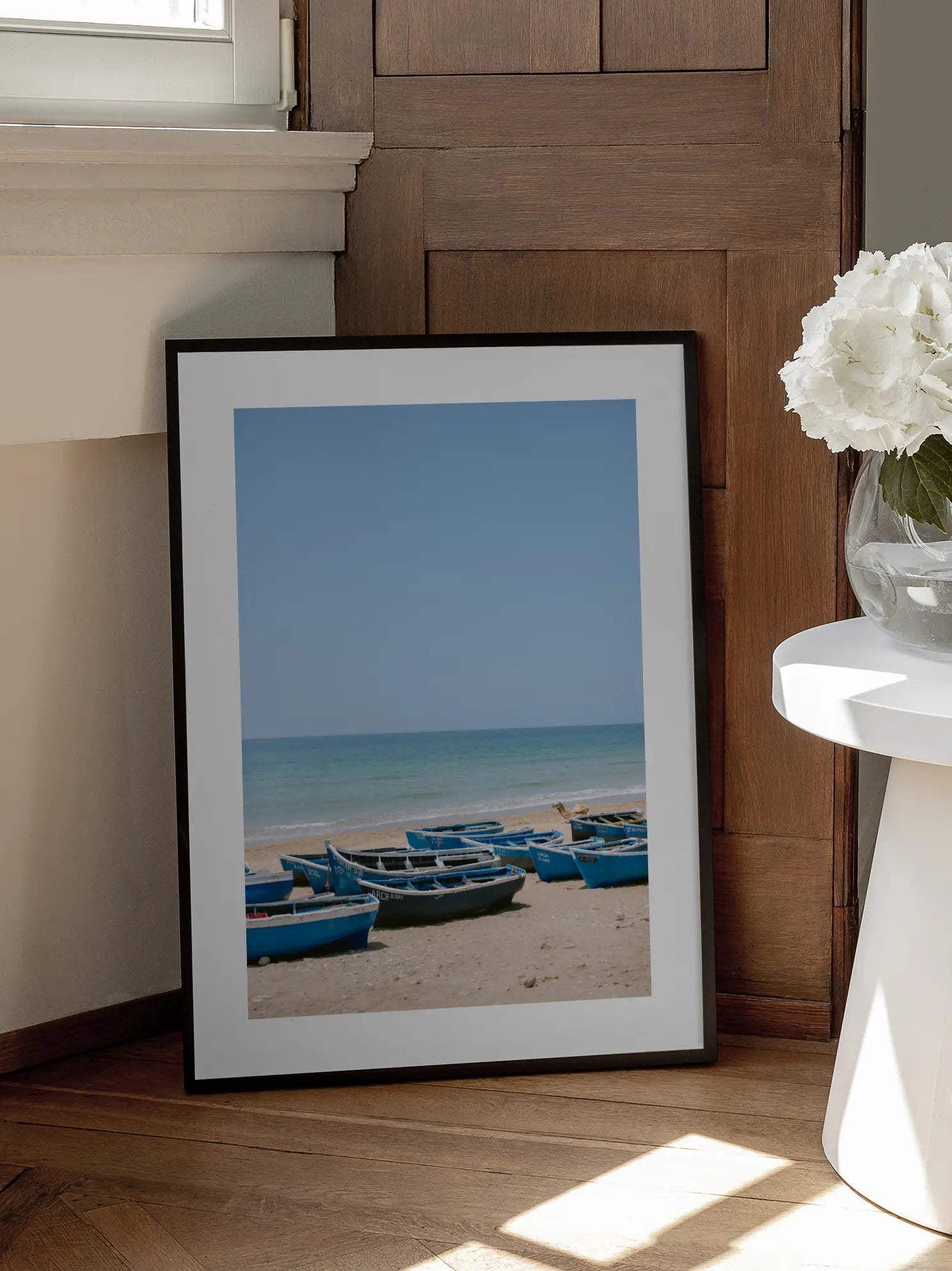 Fishermen's Beach Poster