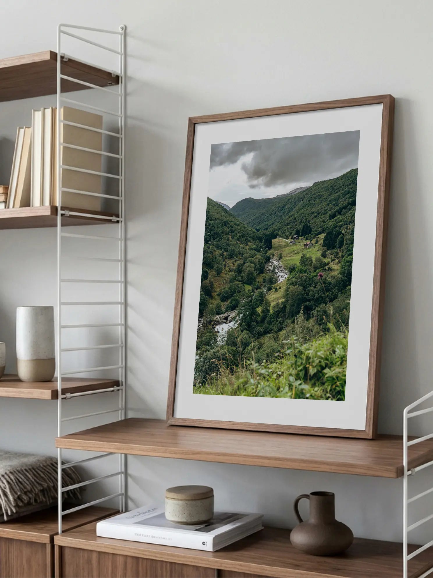 Fjordland Green Poster