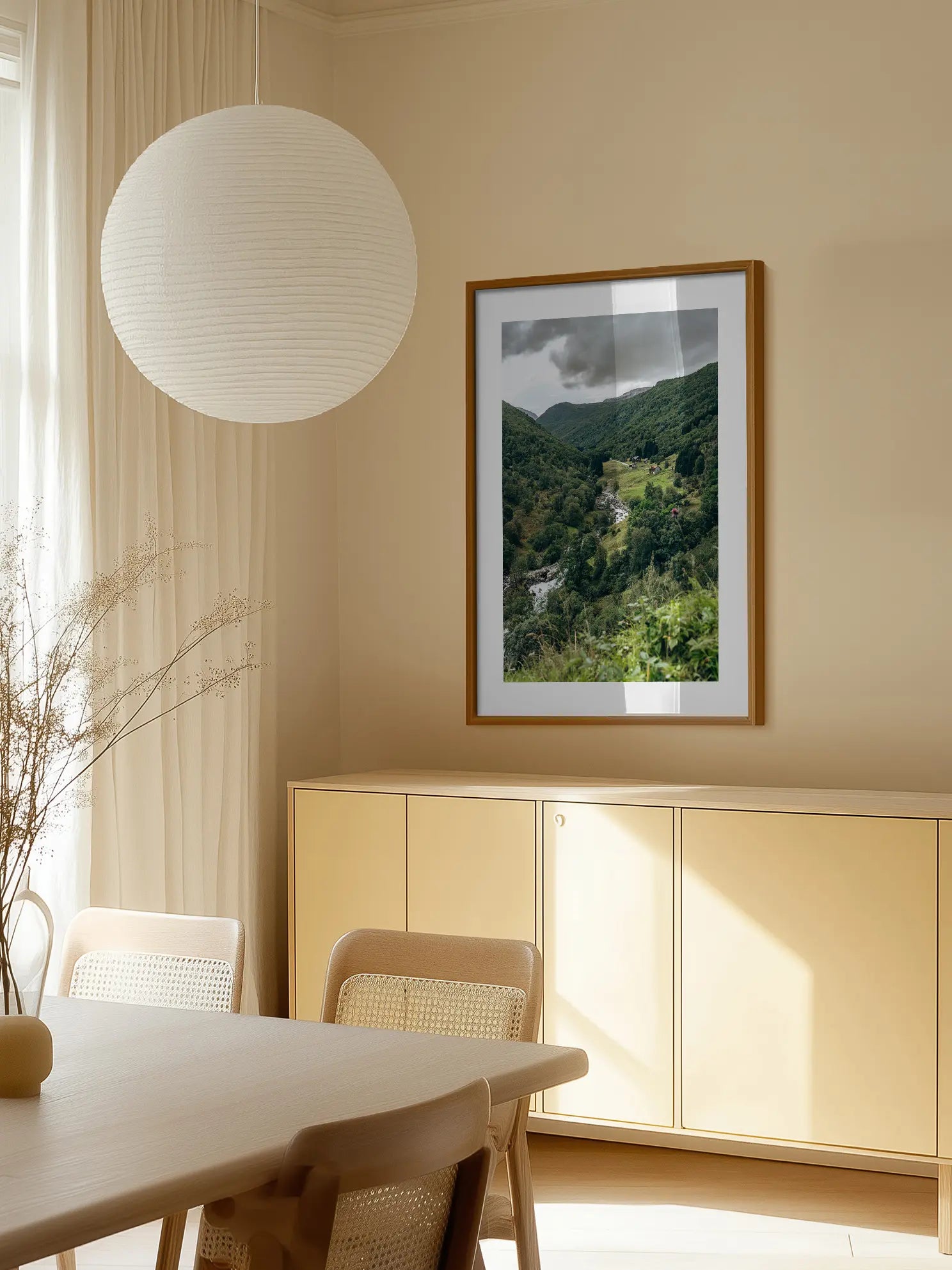 Fjordland Green Poster