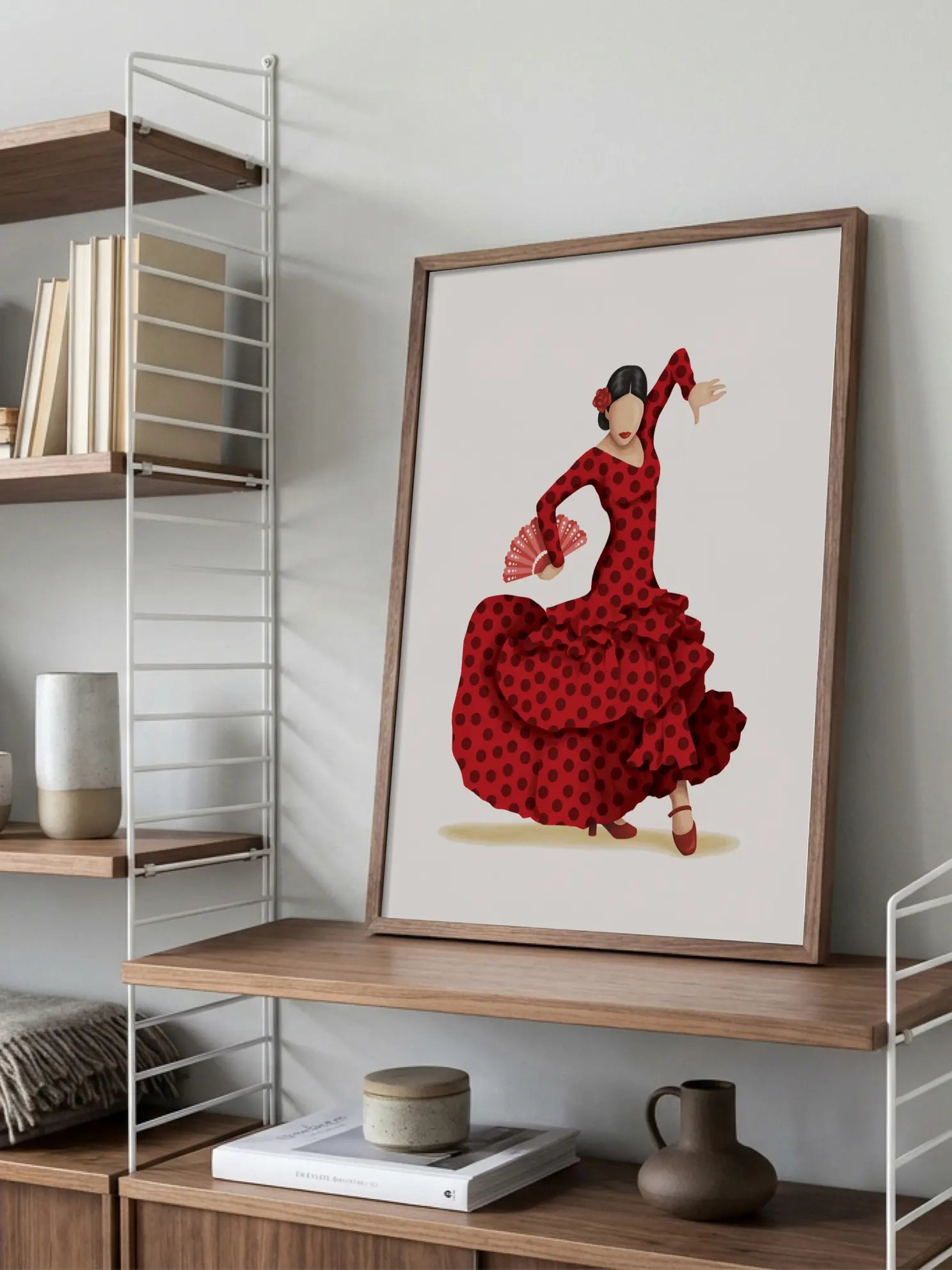 Flamenco Dancer No2 Poster