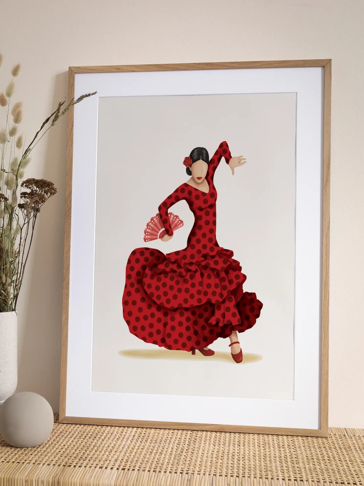 Flamenco Dancer No2 Poster
