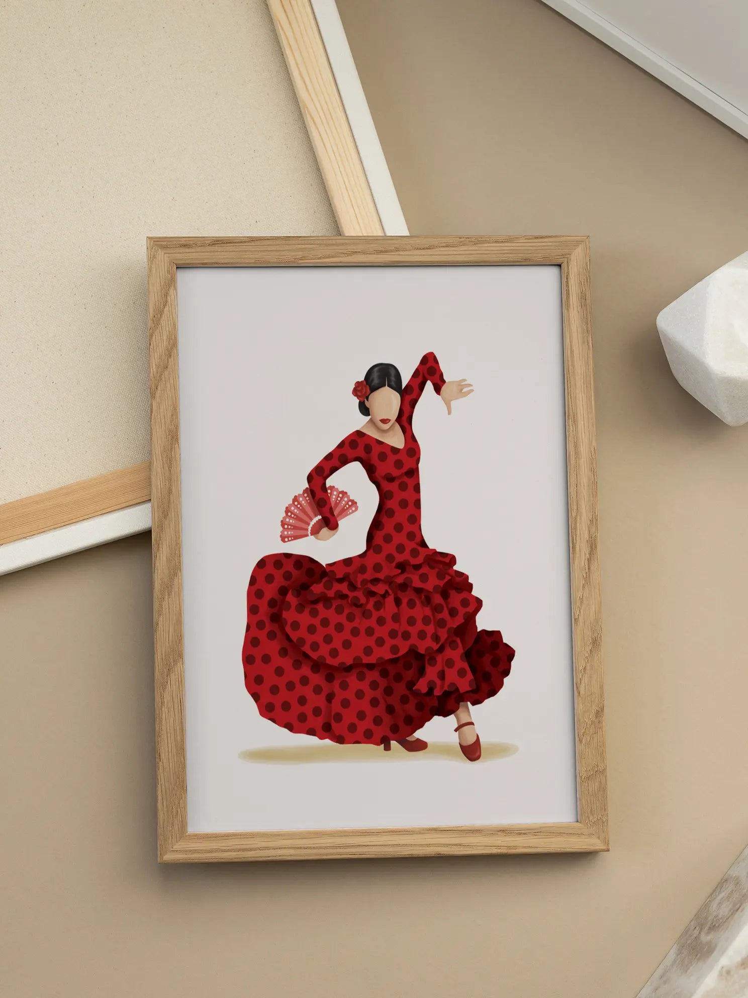 Flamenco Dancer No2 Poster