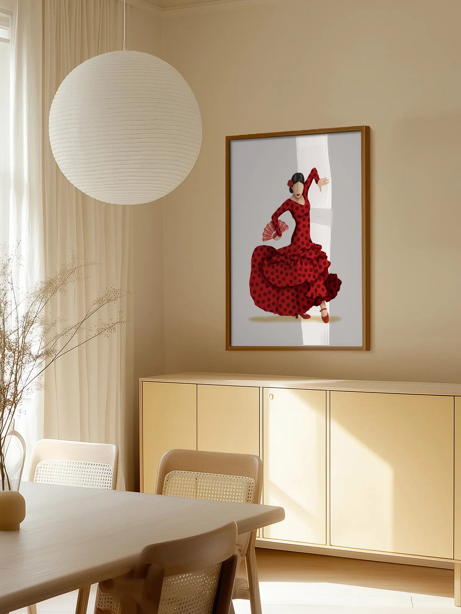 Flamenco Dancer No2 Poster