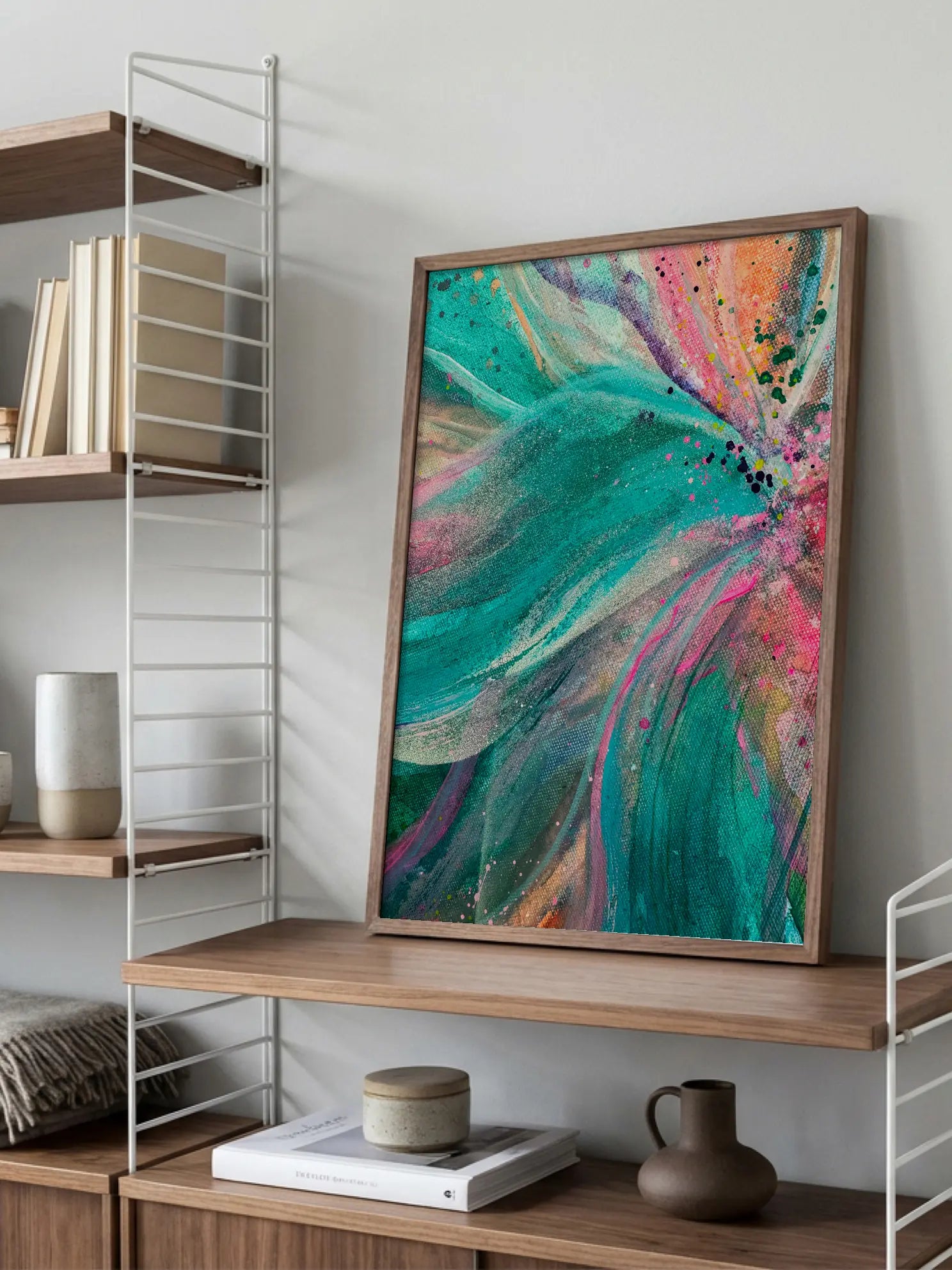 Floral Abstract Poster
