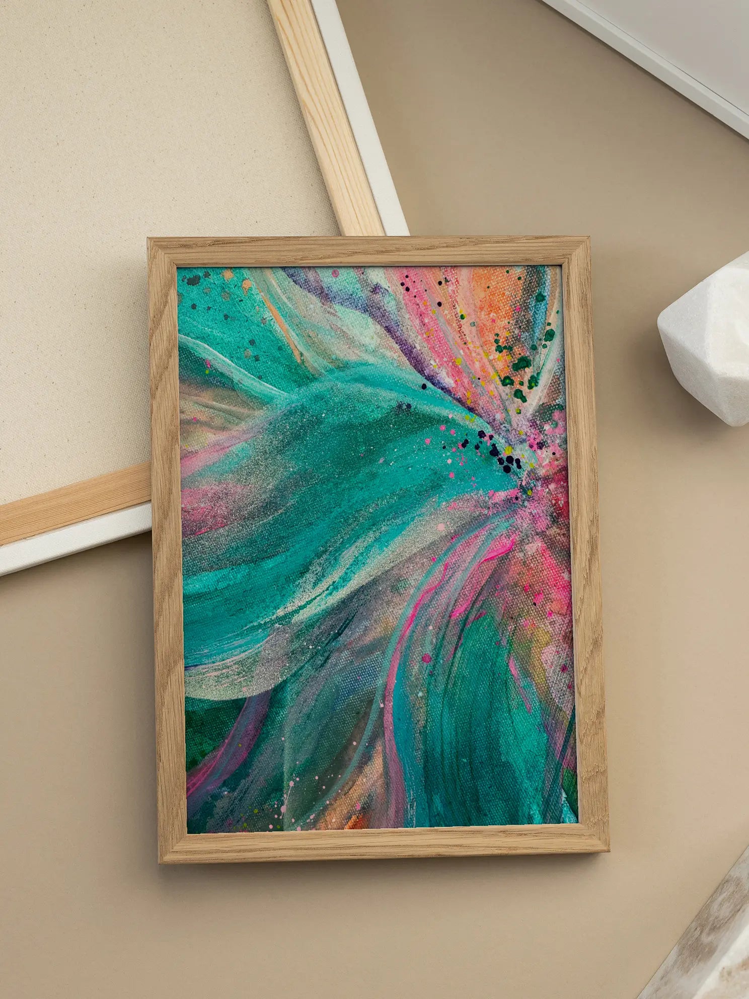 Floral Abstract Poster