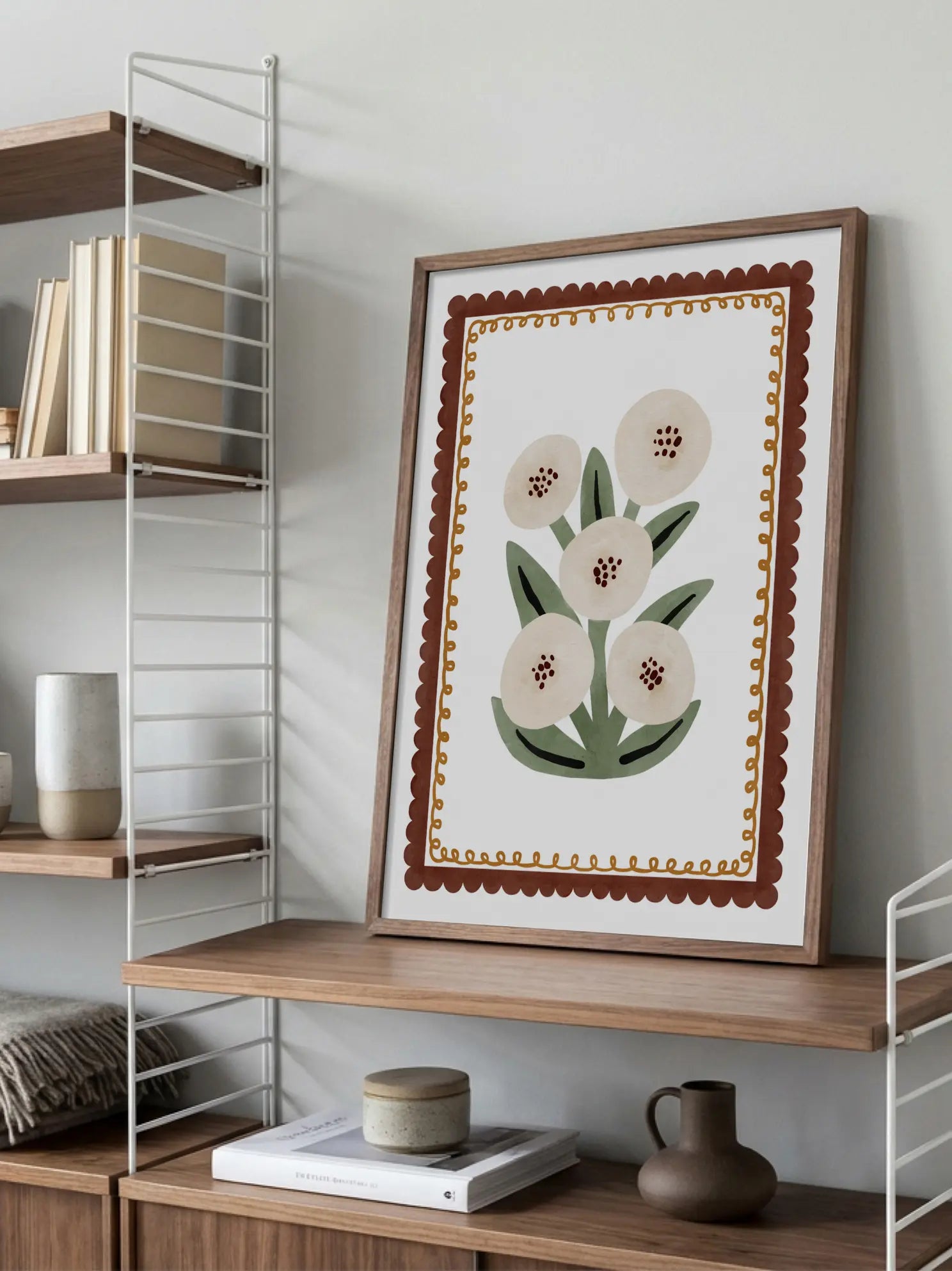 Floral Ceramic Poster