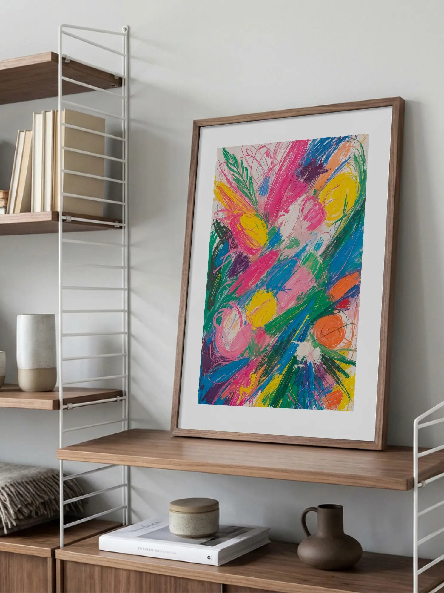 Floral Energy No1 Poster