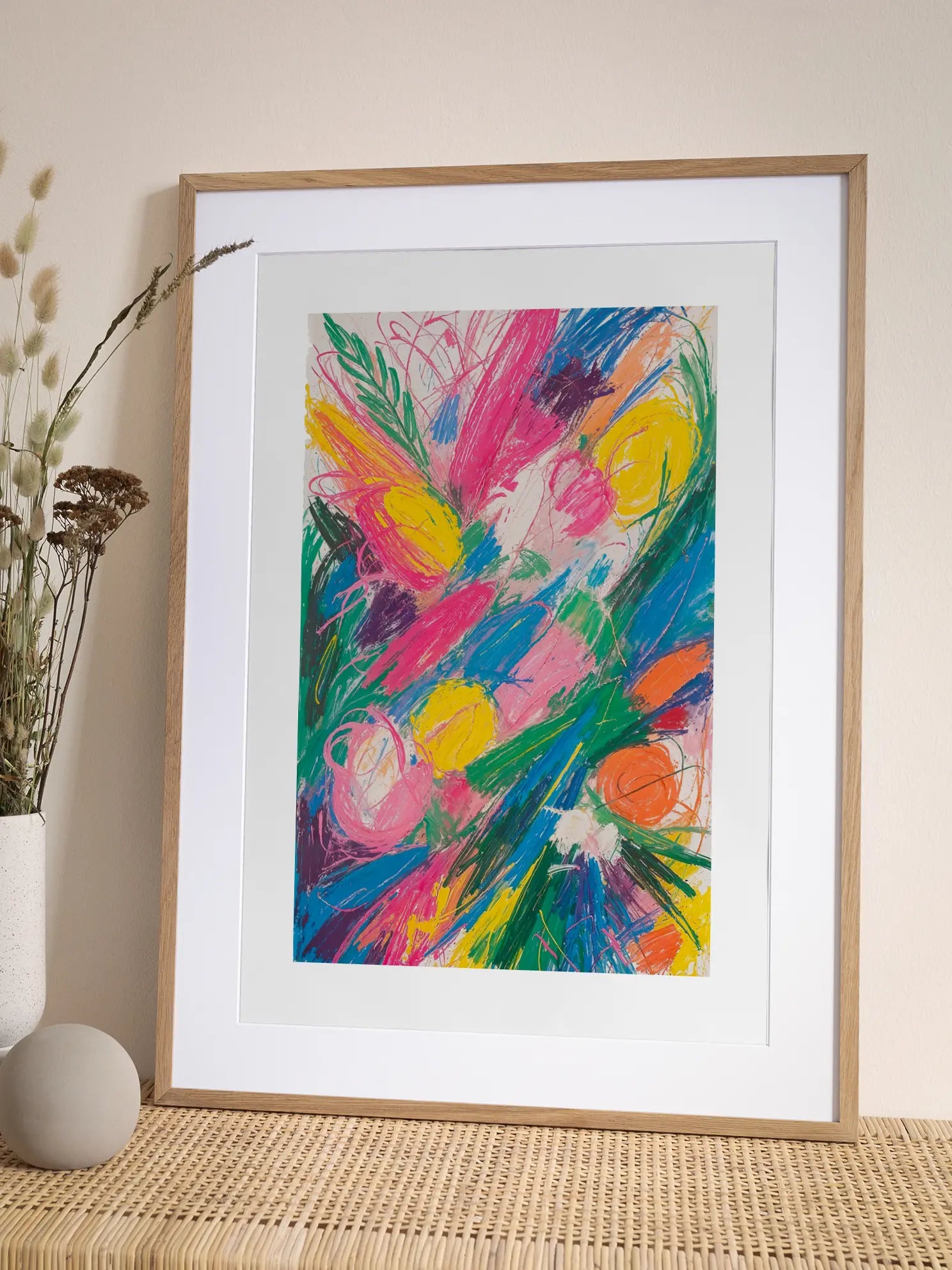 Floral Energy No1 Poster