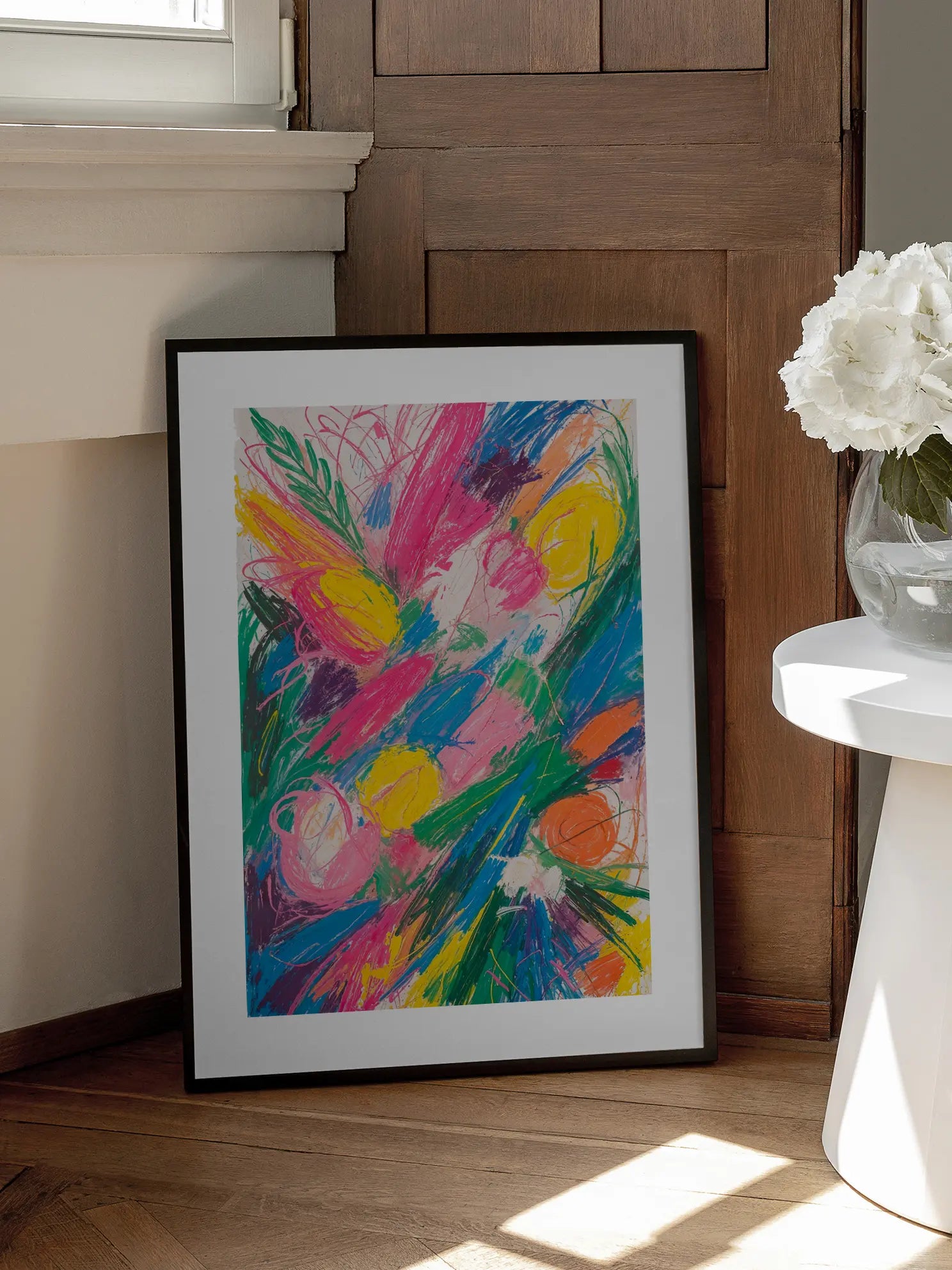 Floral Energy No1 Poster