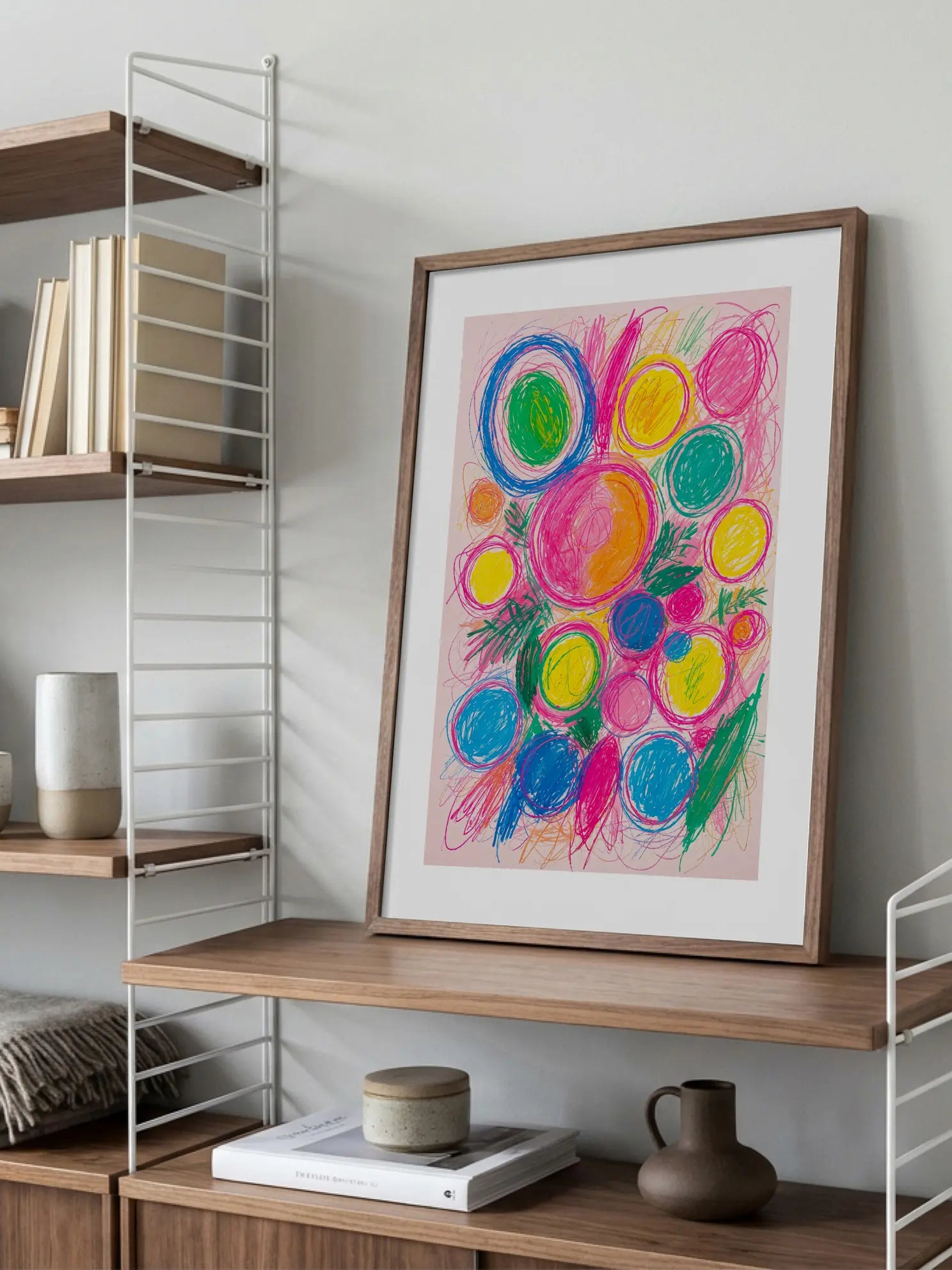 Floral Energy No2 Poster