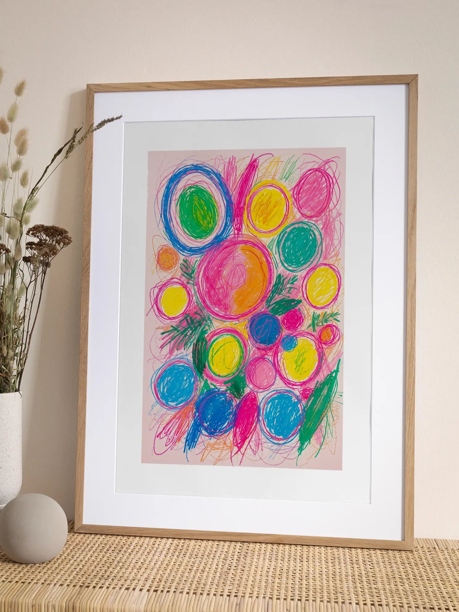 Floral Energy No2 Poster