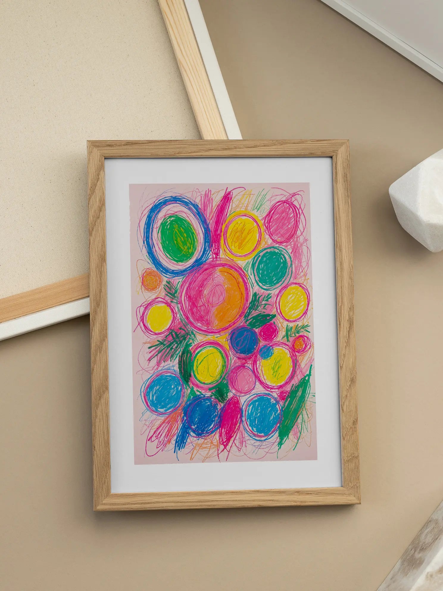 Floral Energy No2 Poster