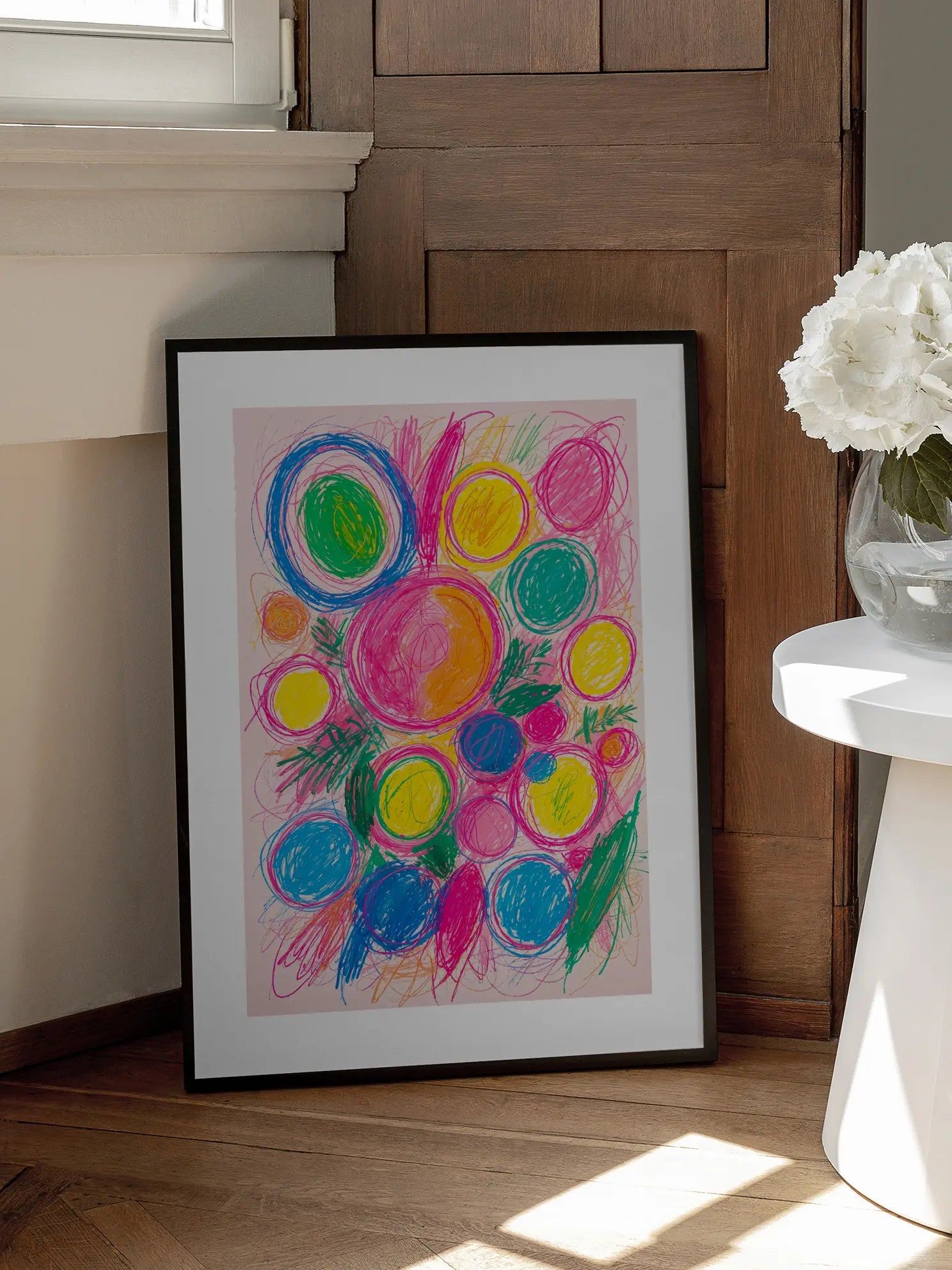 Floral Energy No2 Poster