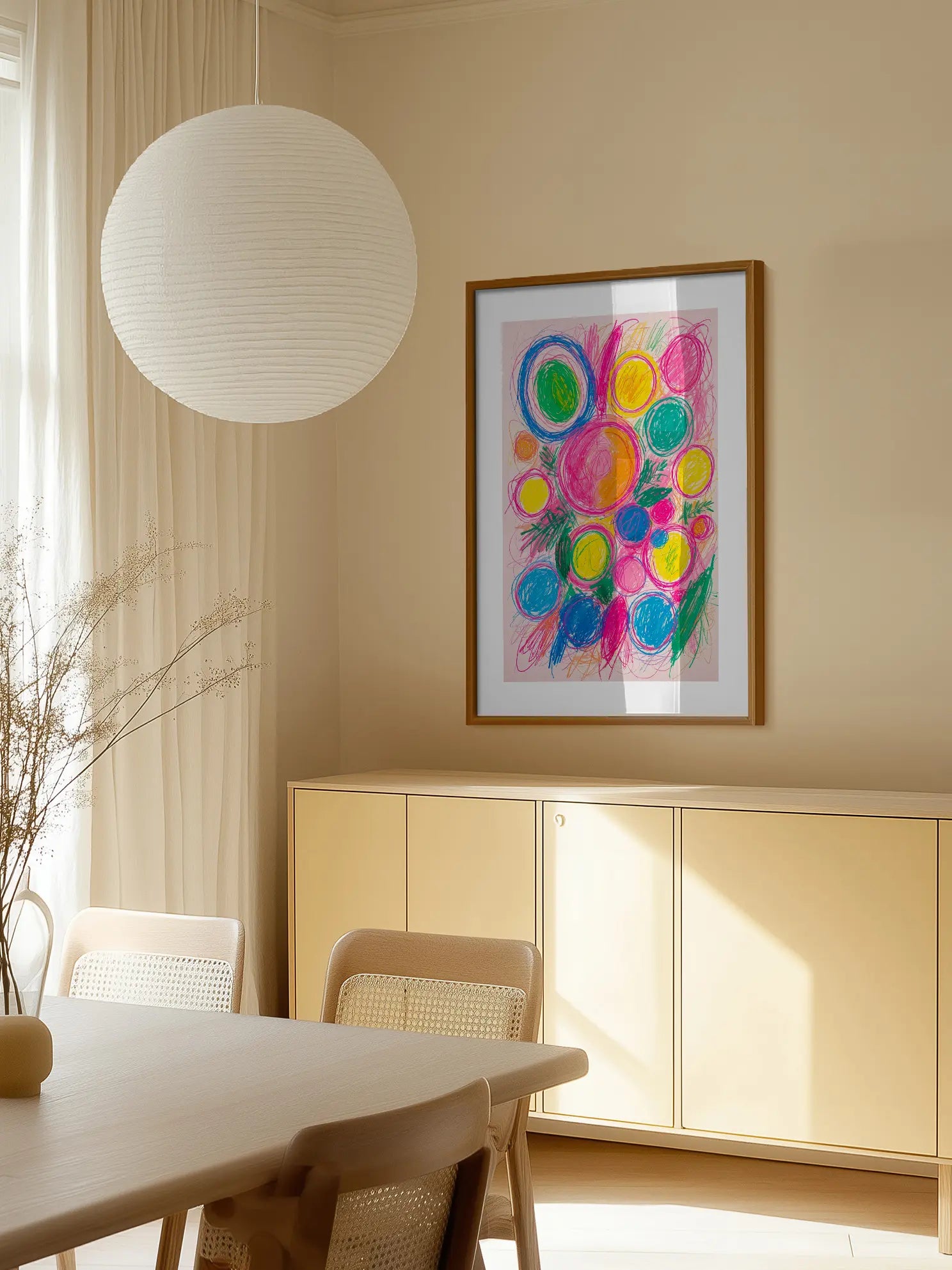 Floral Energy No2 Poster