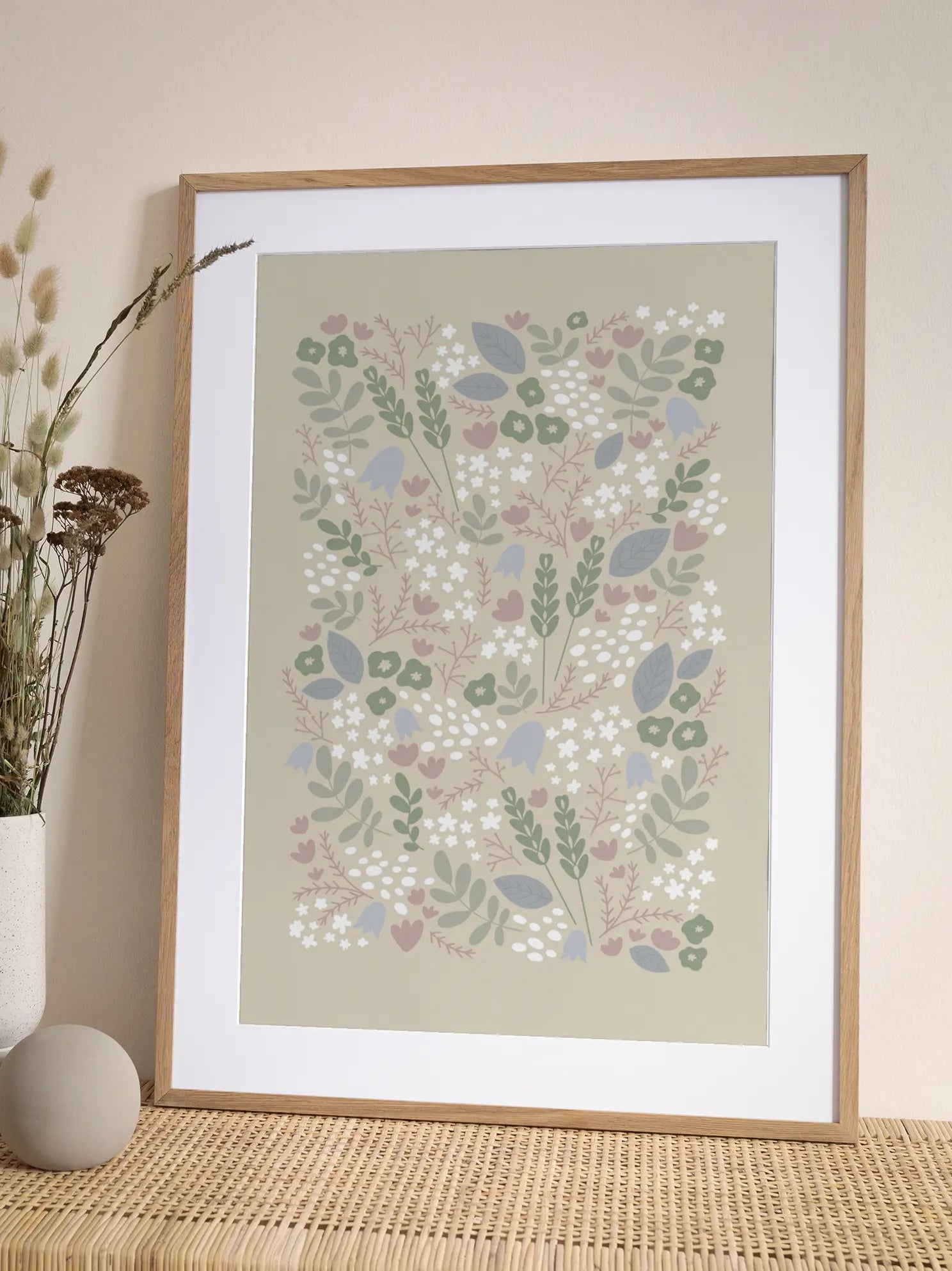 Floral Pattern Poster