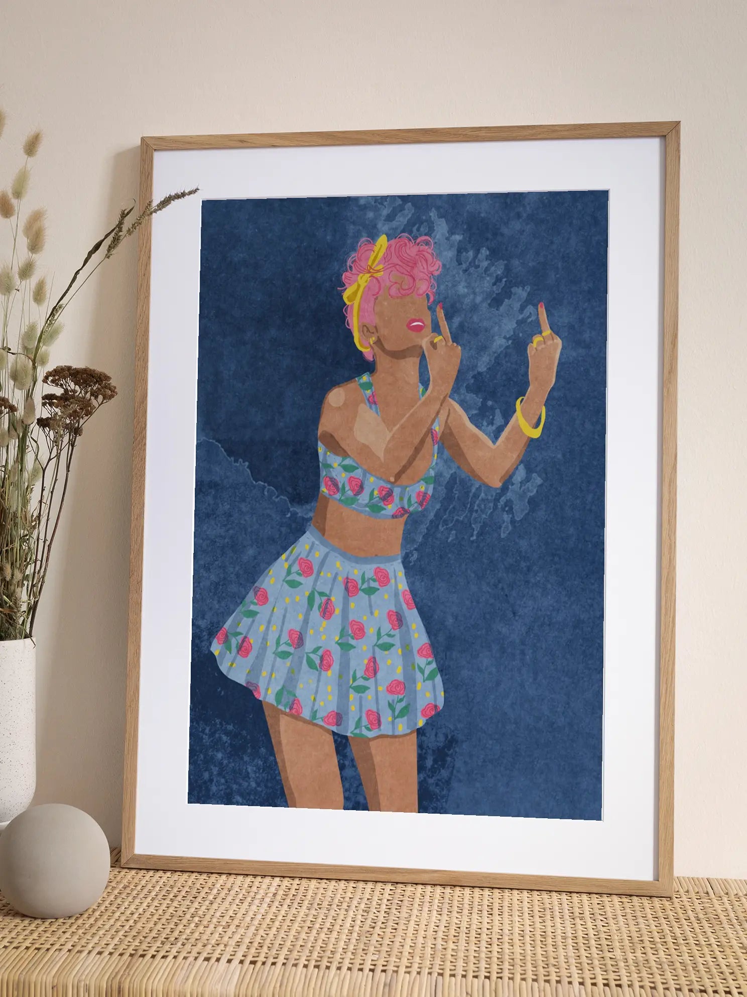 Floral Rebellion Poster