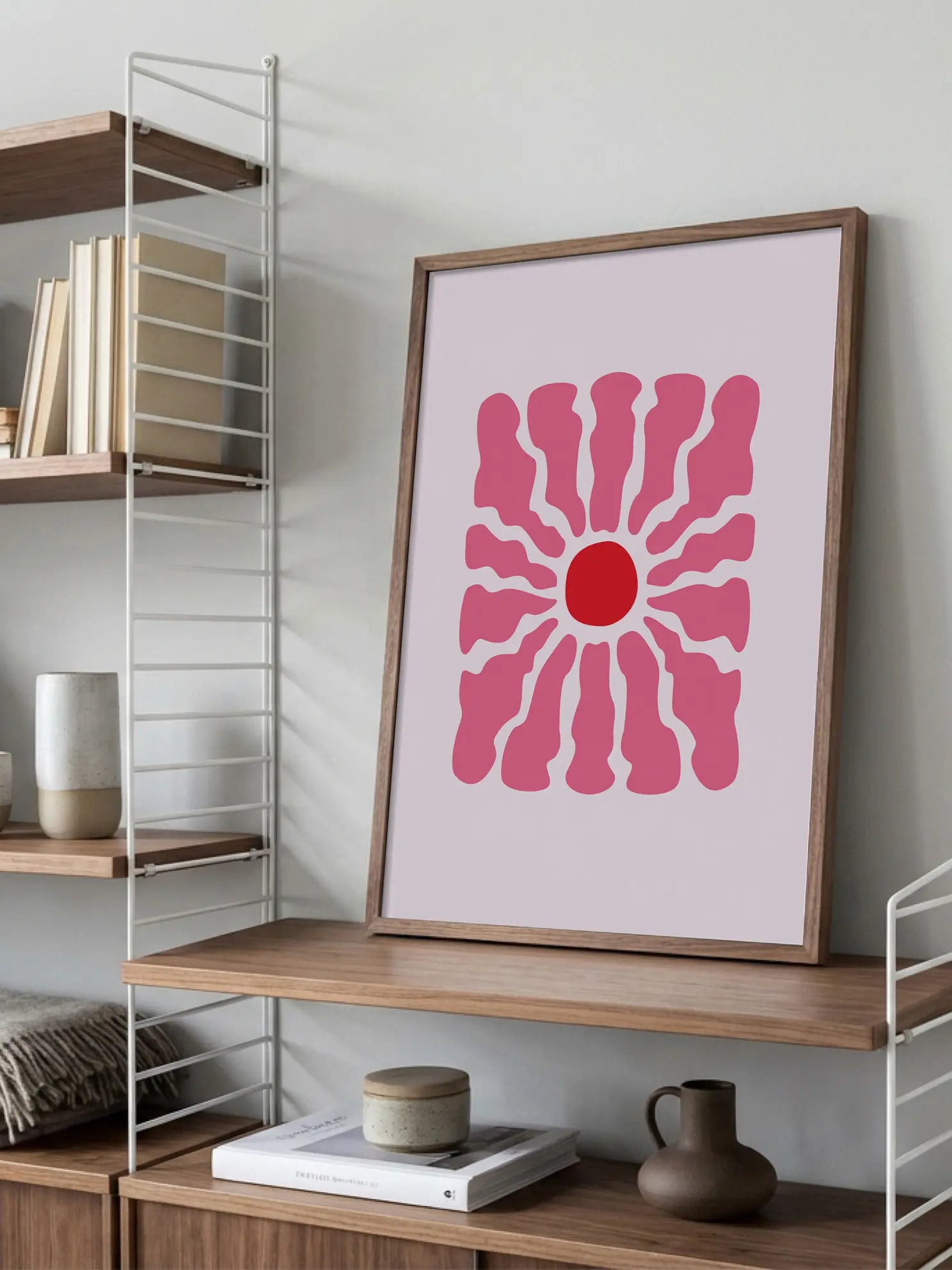 Floral Square Poster