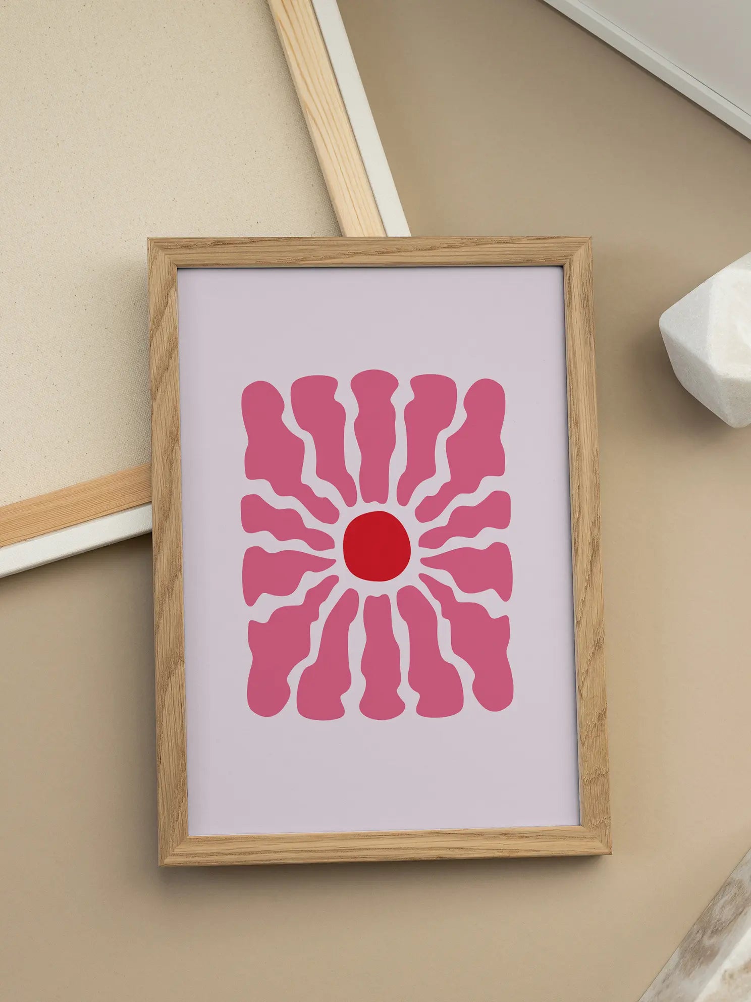 Floral Square Poster