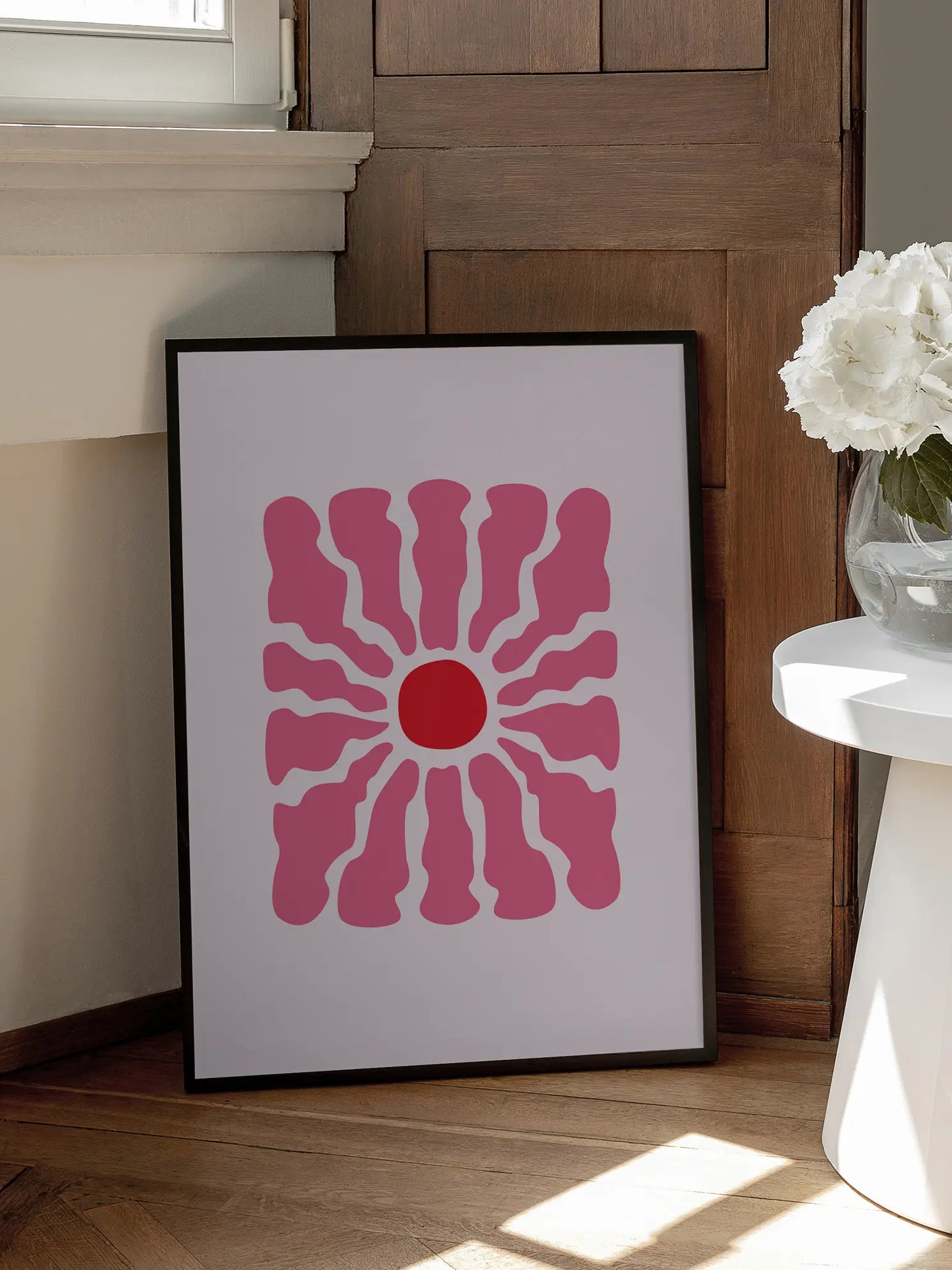 Floral Square Poster