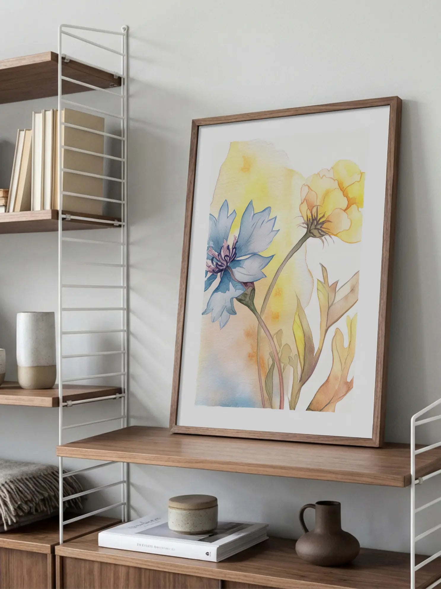 Floral Watercolor Poster