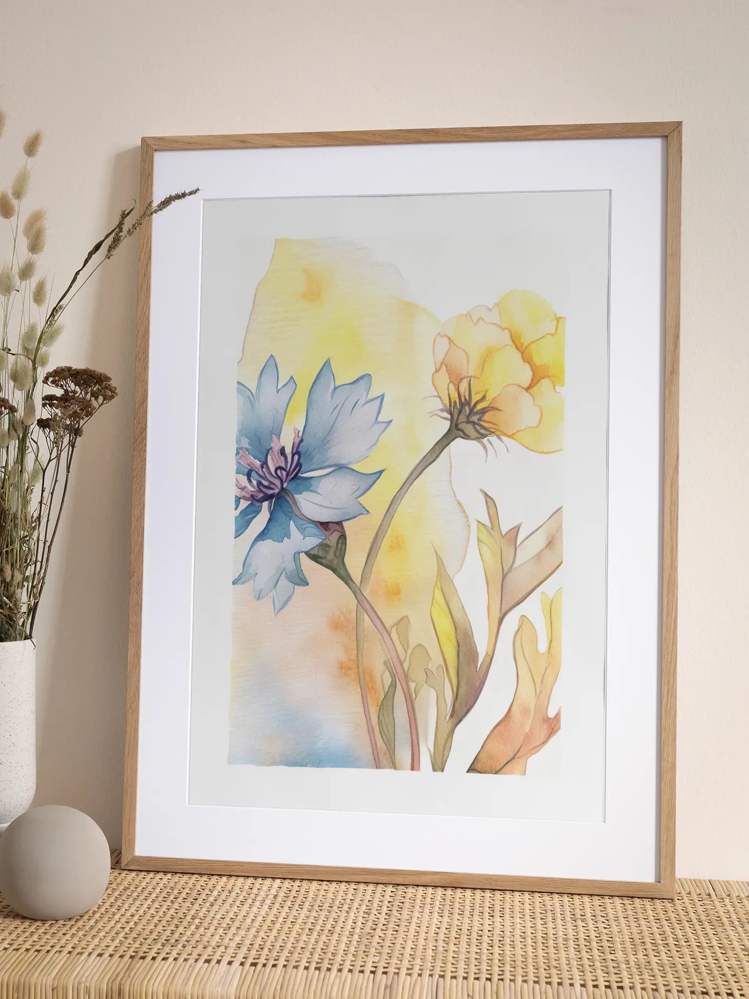 Floral Watercolor Poster