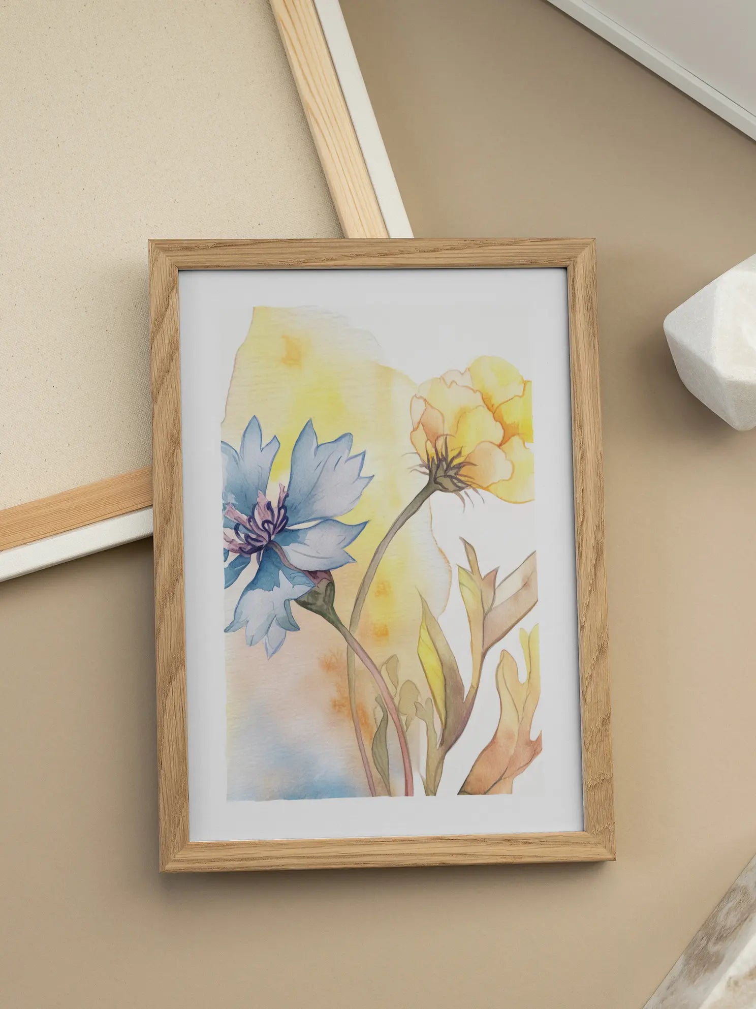Floral Watercolor Poster