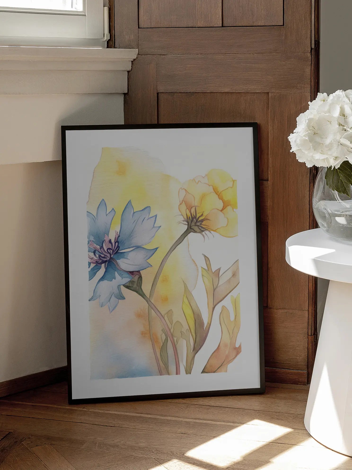 Floral Watercolor Poster