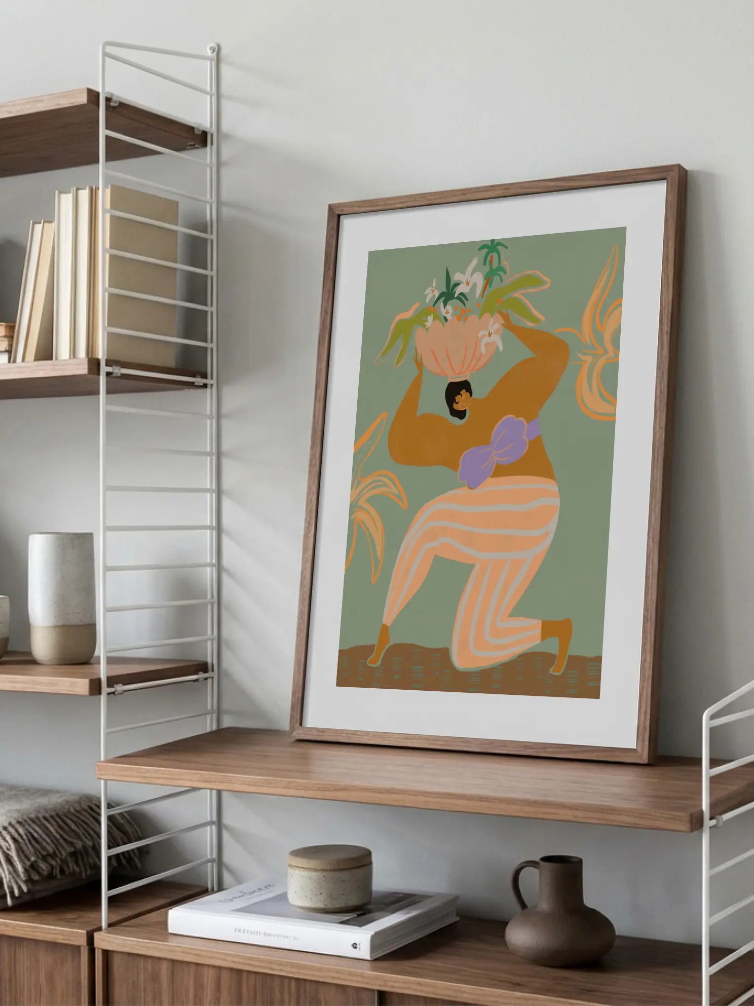 Flower Carrier Poster